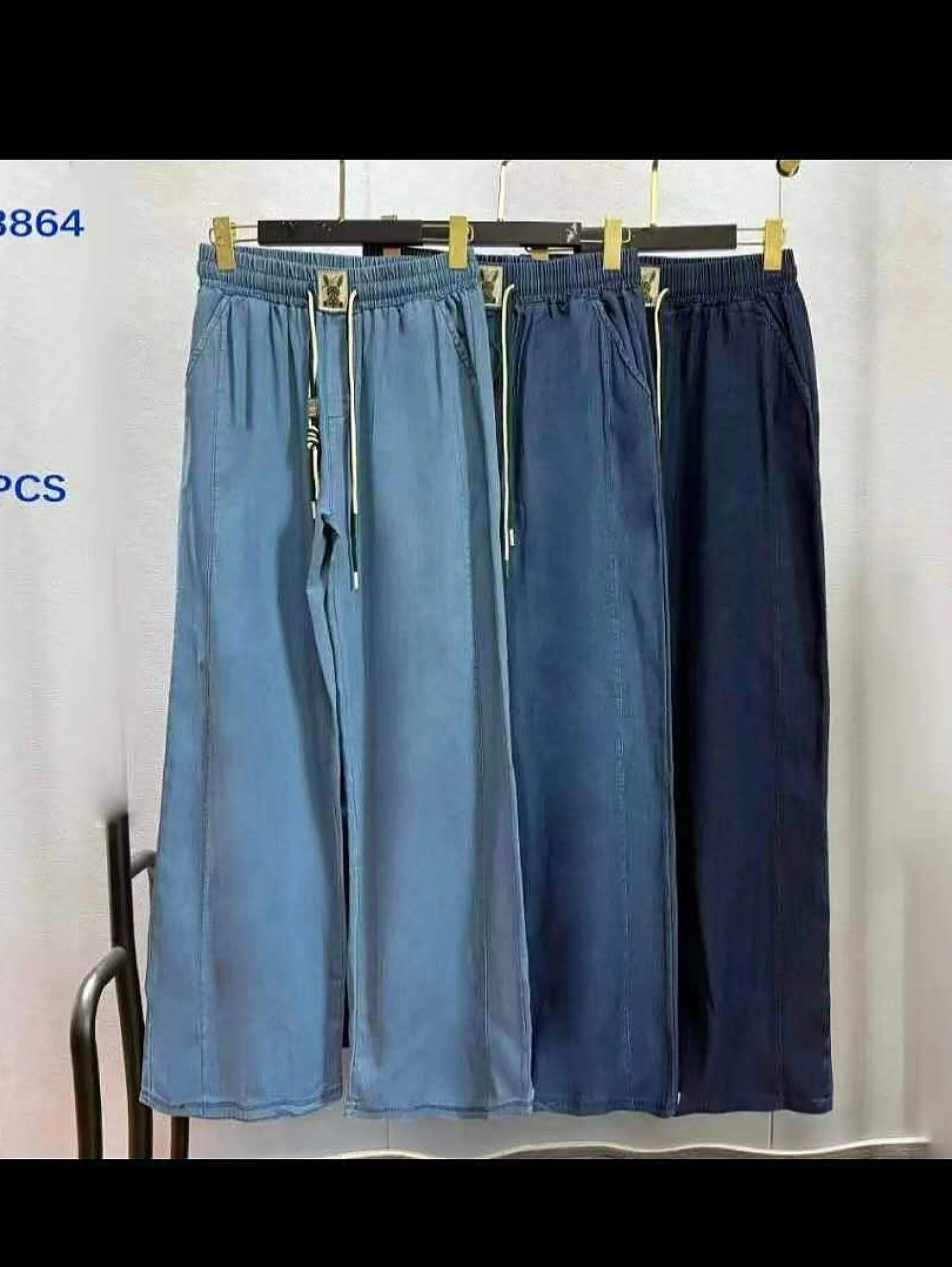 Calça cowboy com elastano