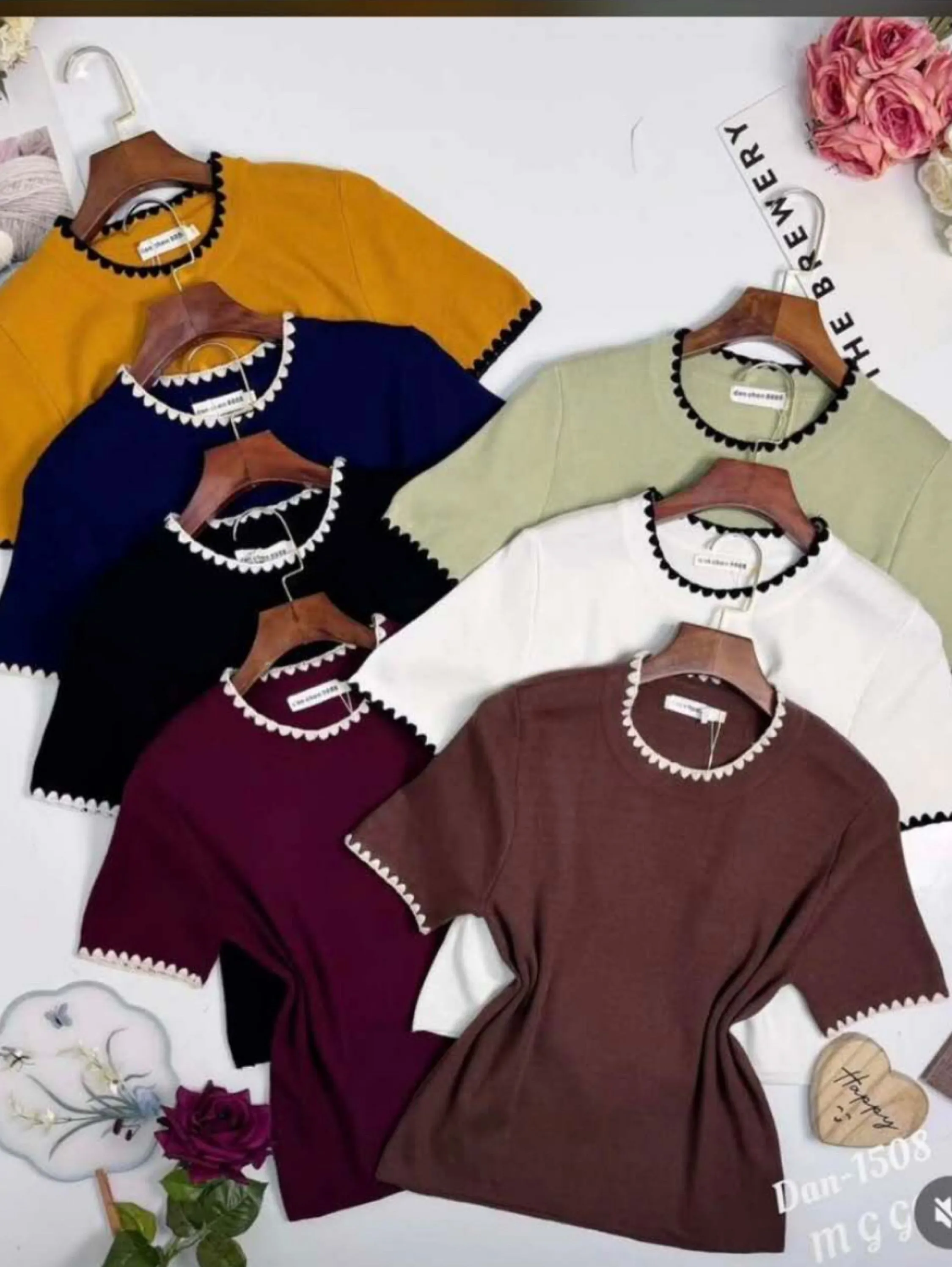 Blusa modal manga curta