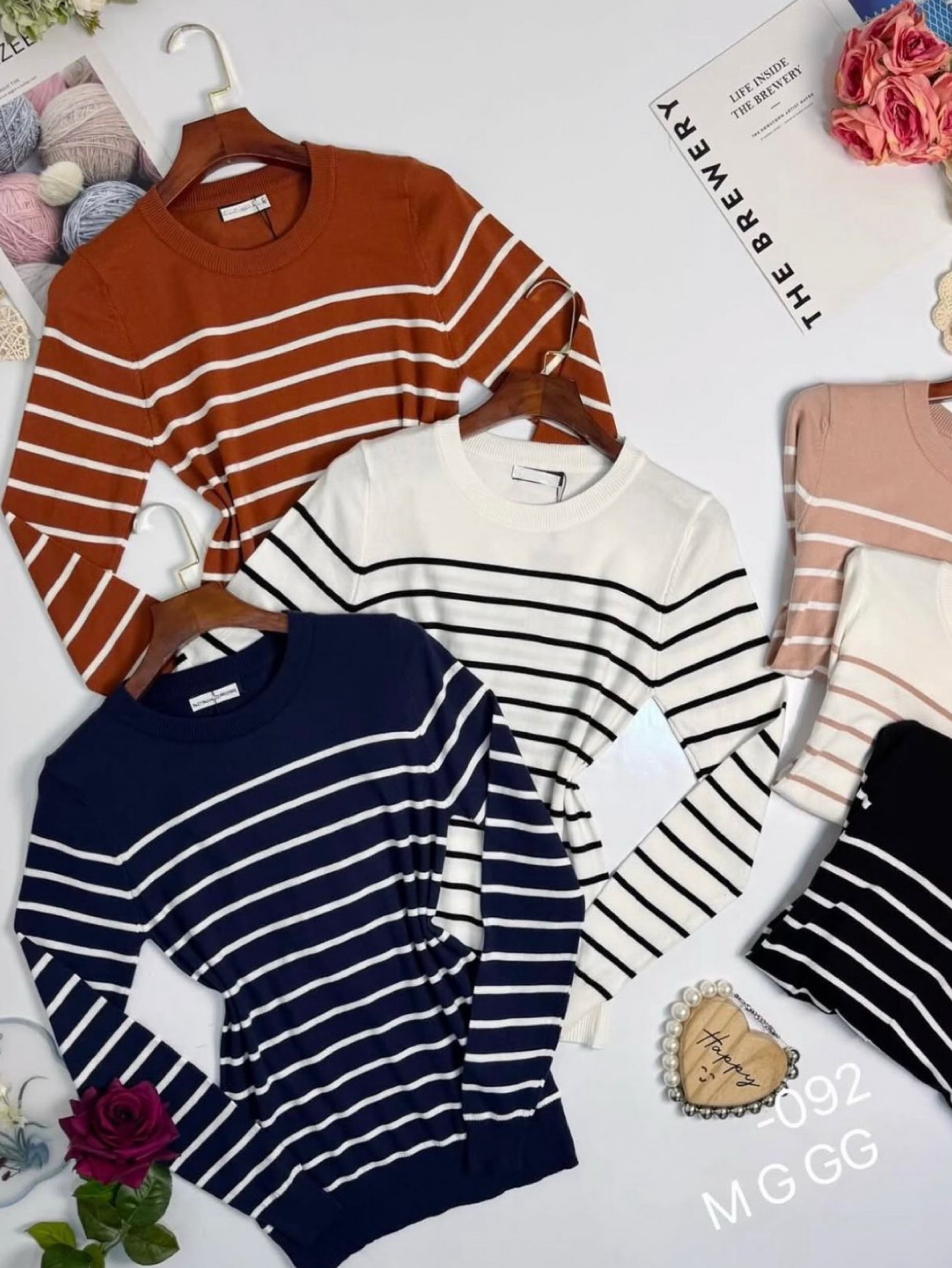 Blusa modal listrado