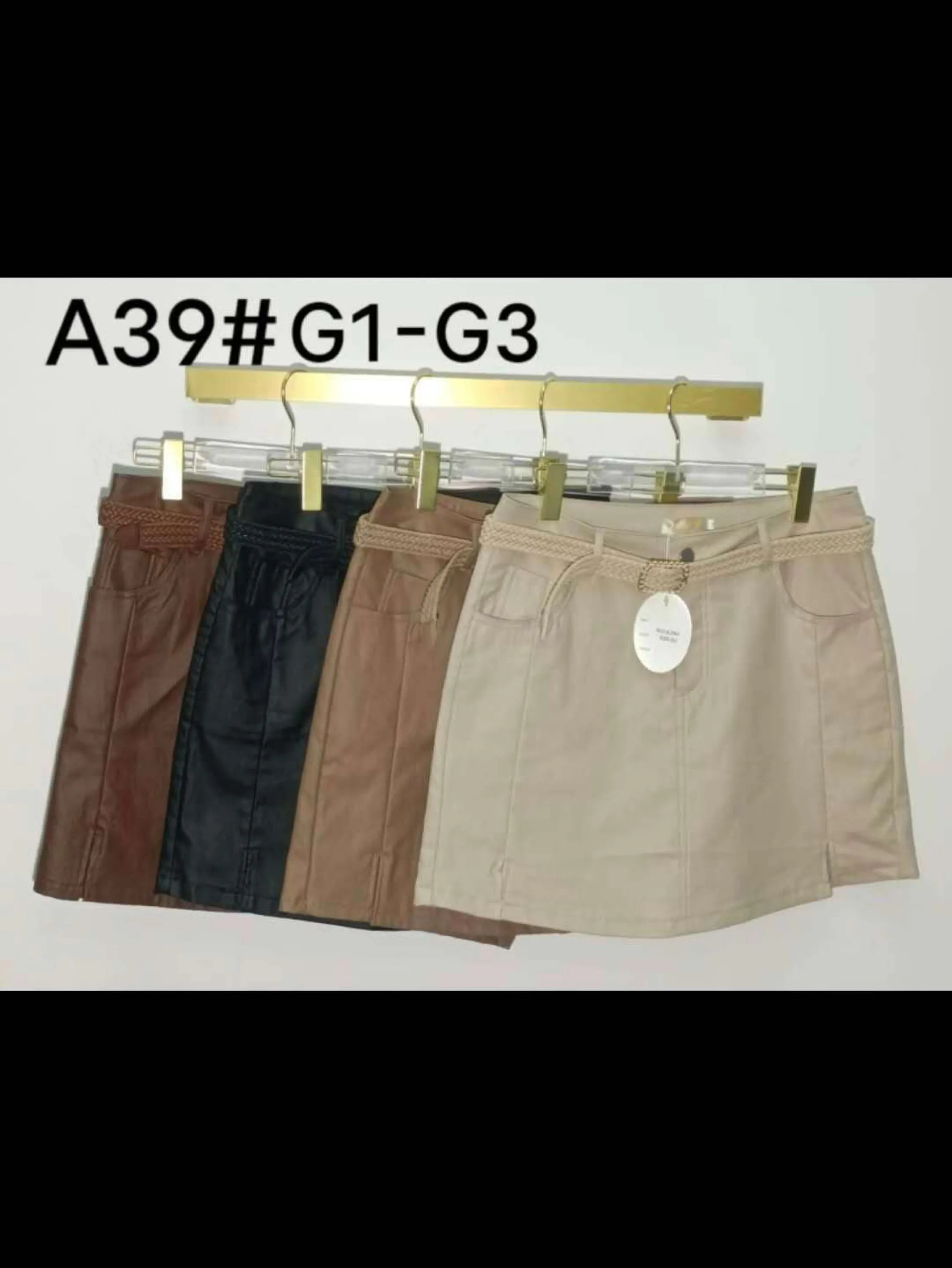 Short saia resinada plus size