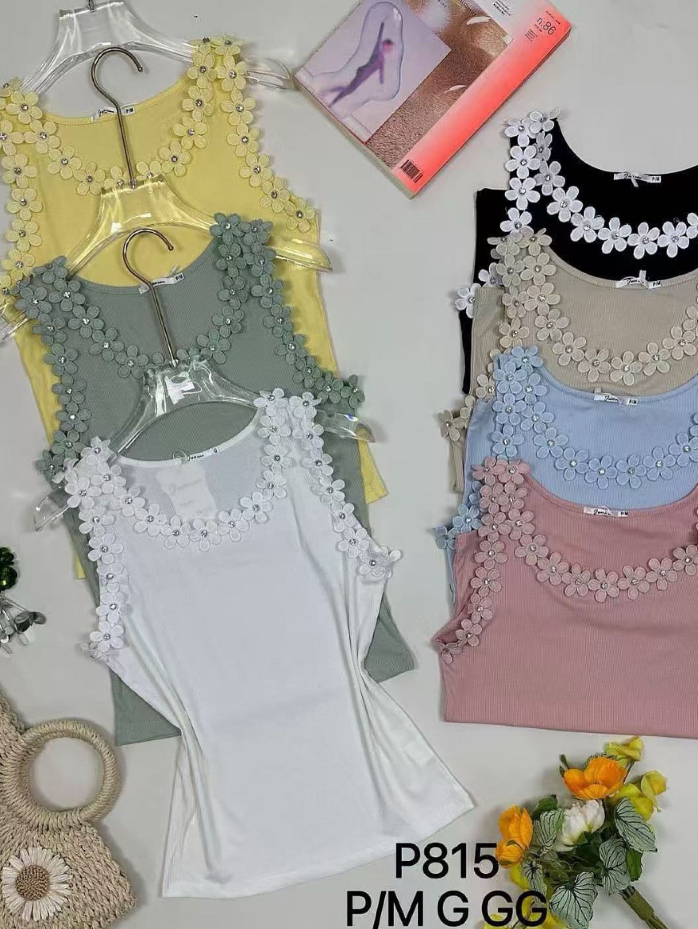 Regata algodão canelado