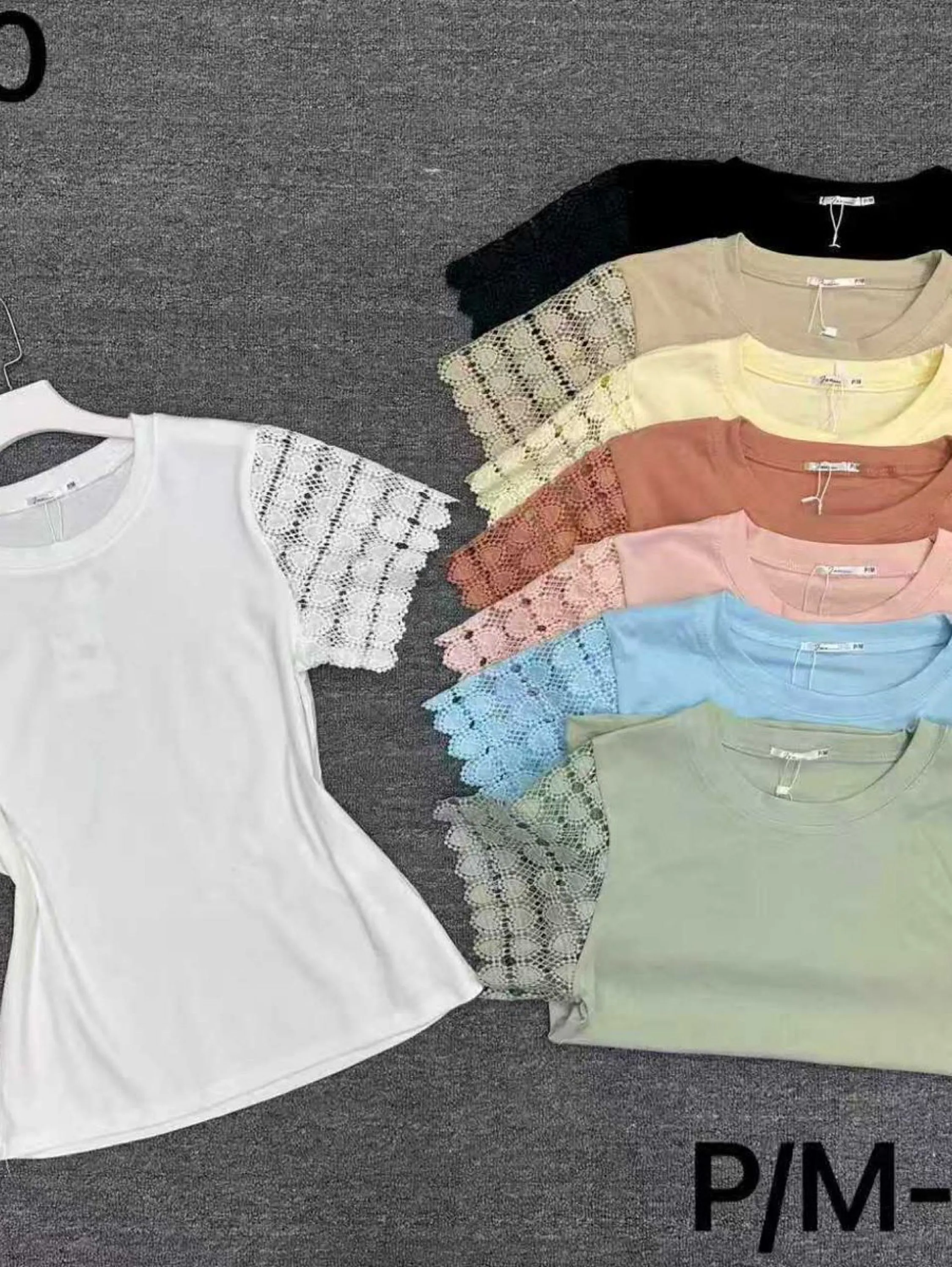 T shirt algodão bordado