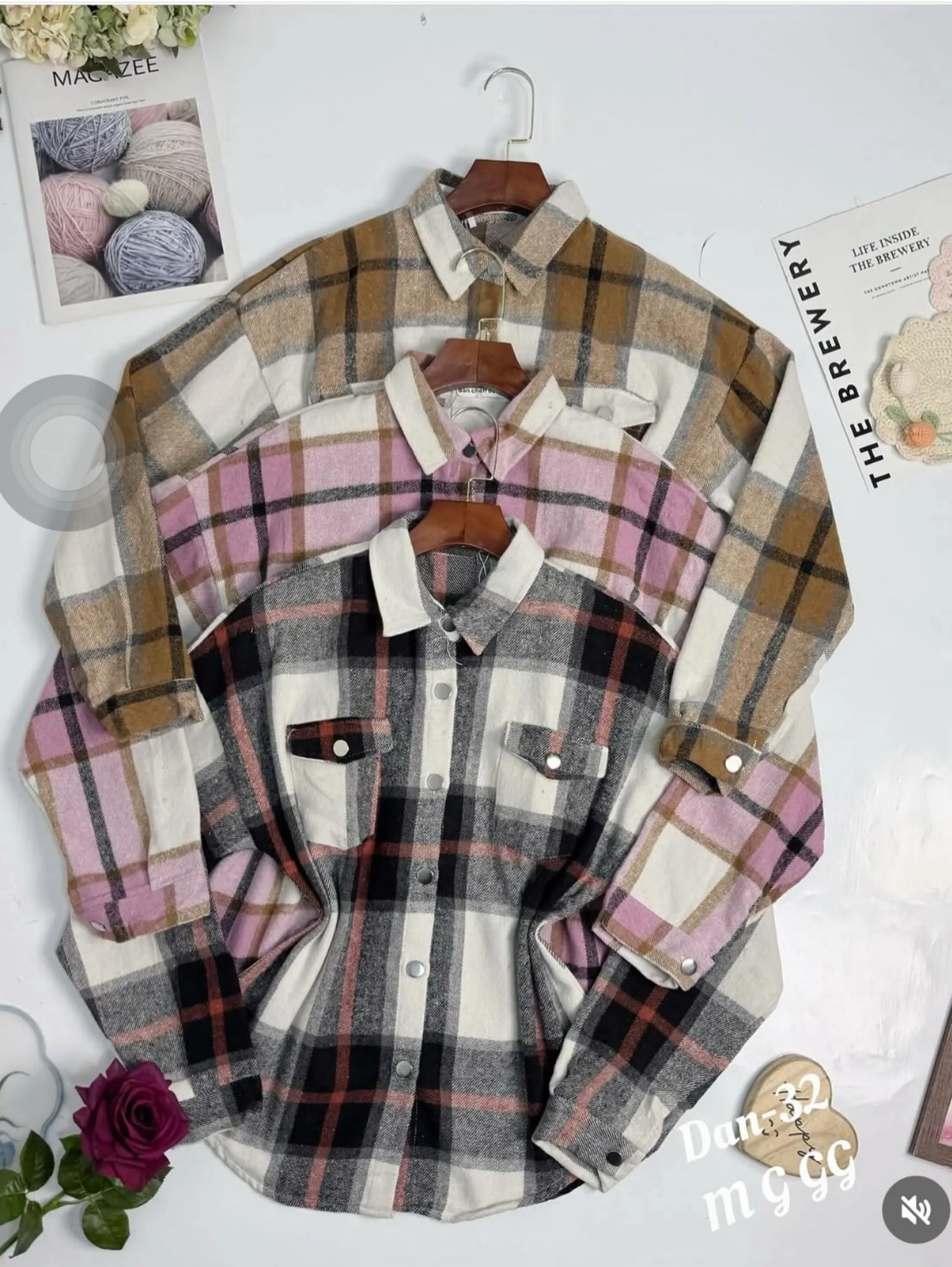 Camisa xadrez flanelado