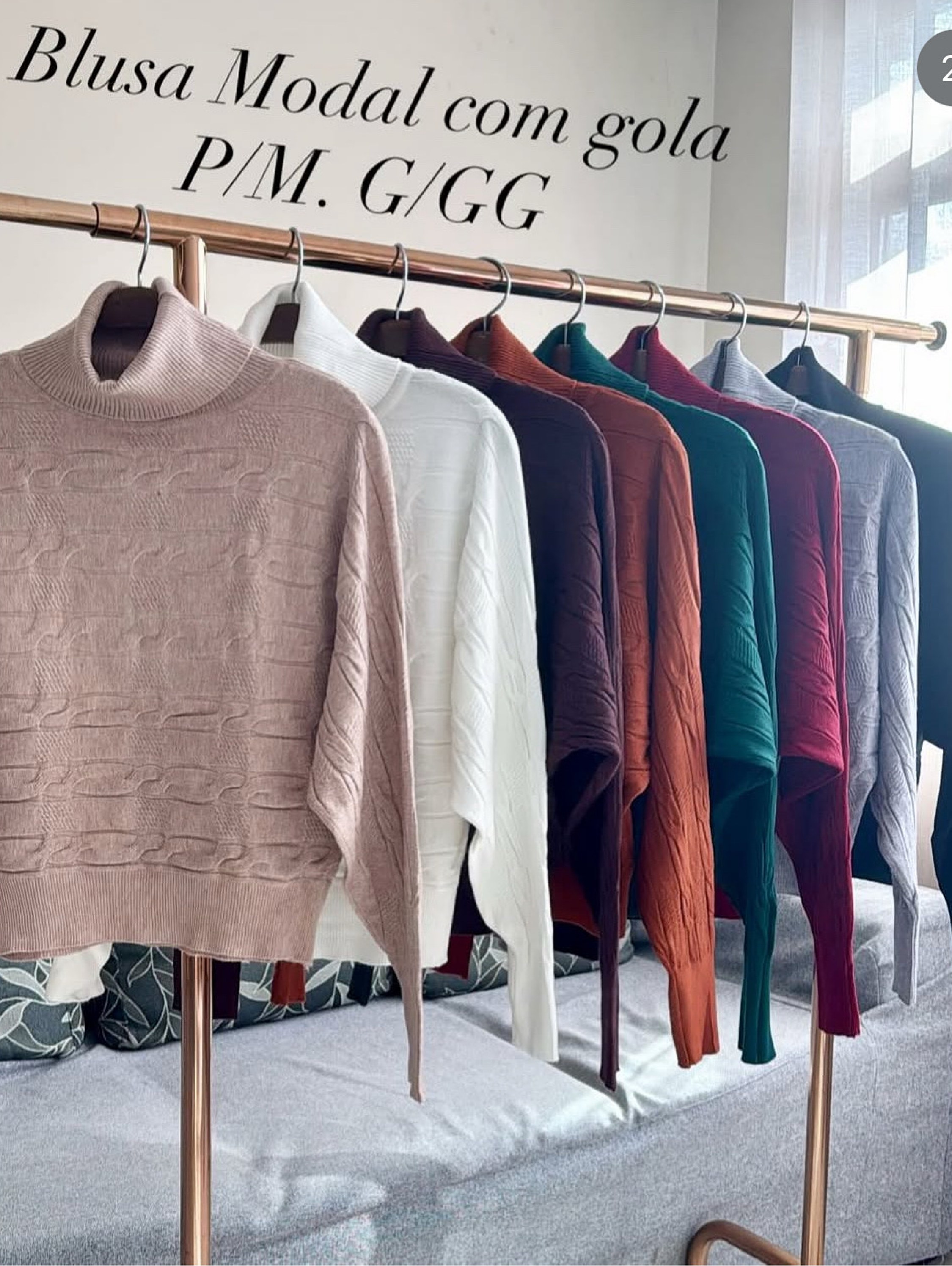 Blusa modal bem macio