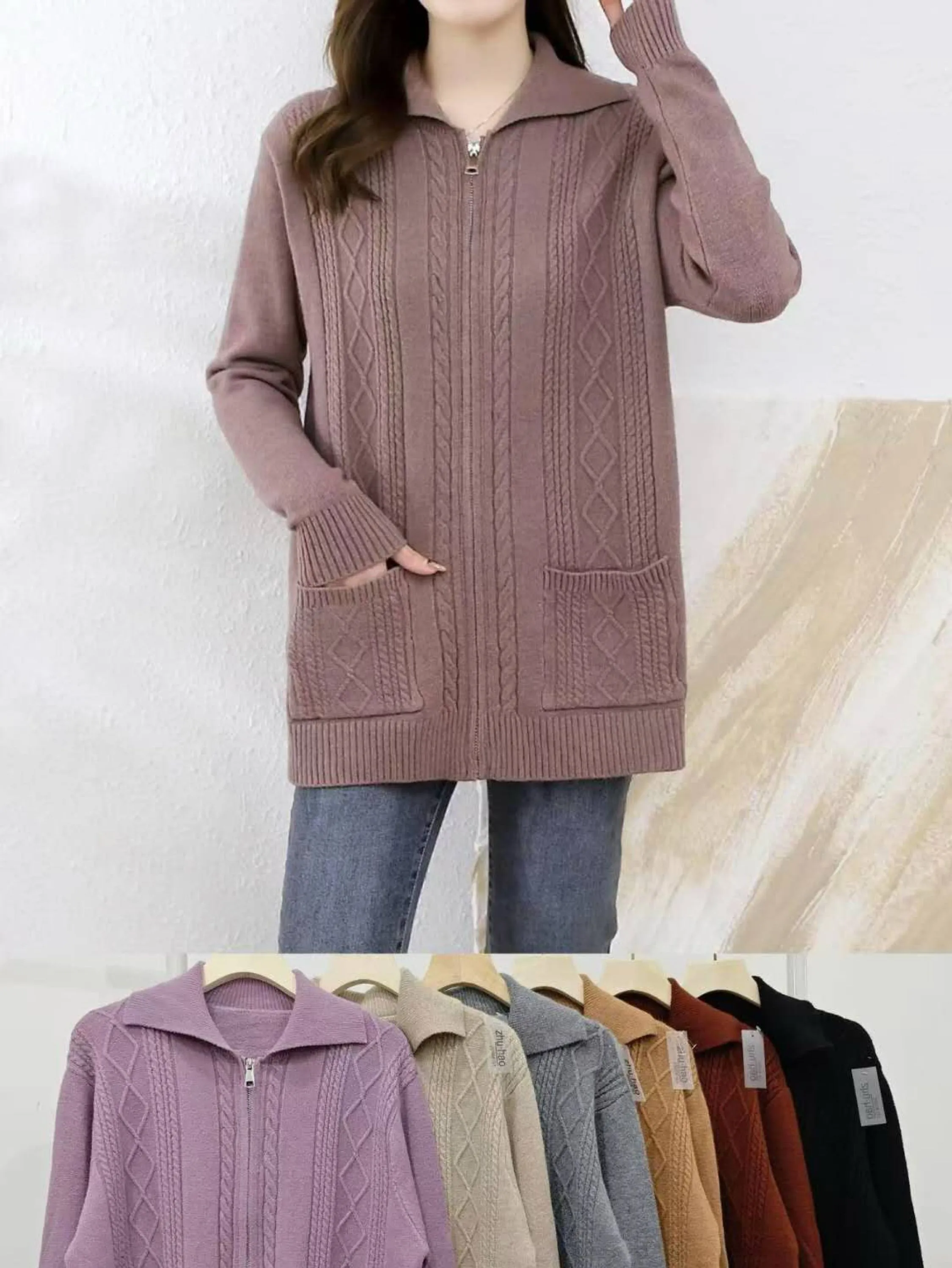 Casaco plus-size