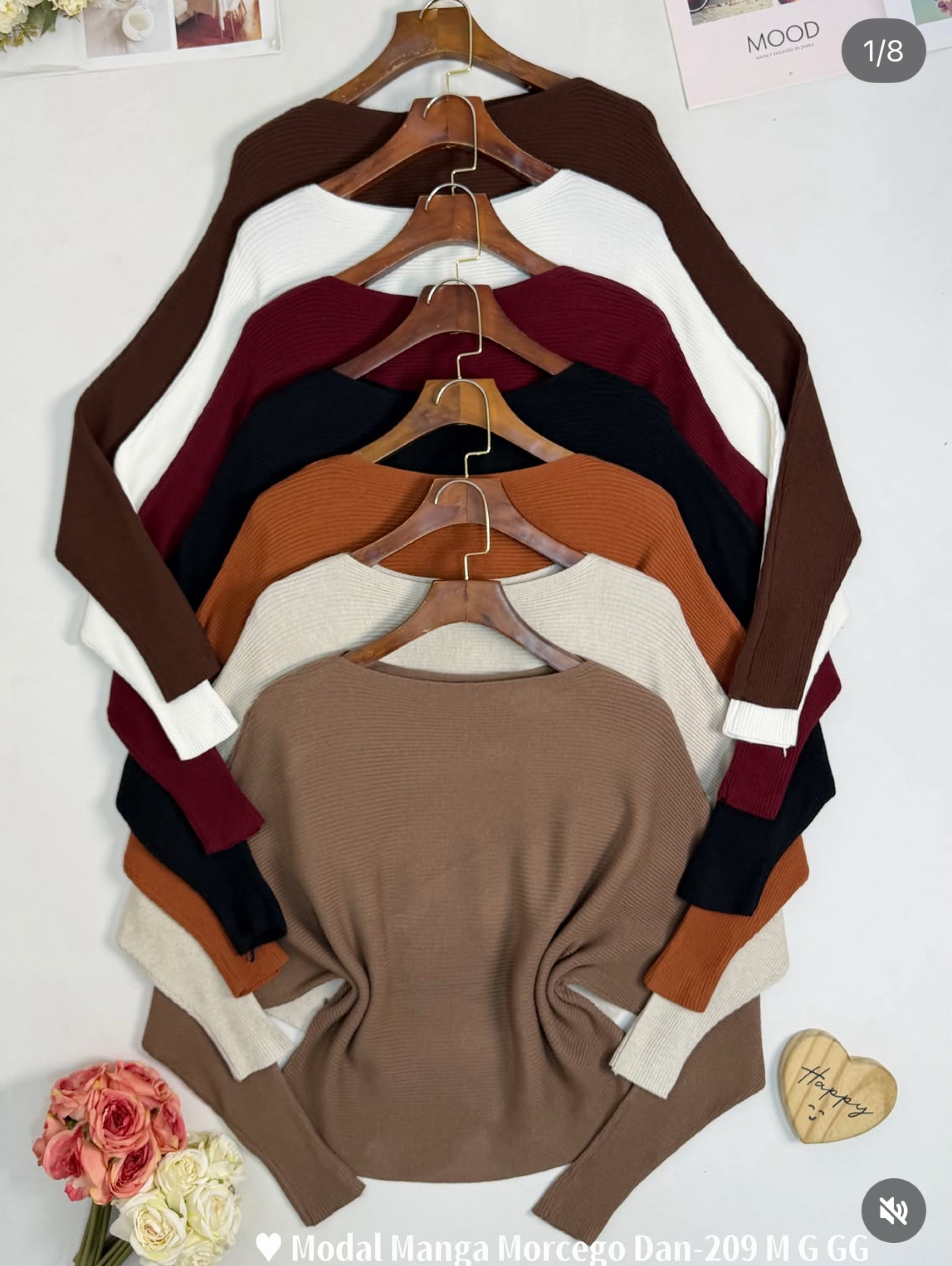 Blusa modal manga morcego