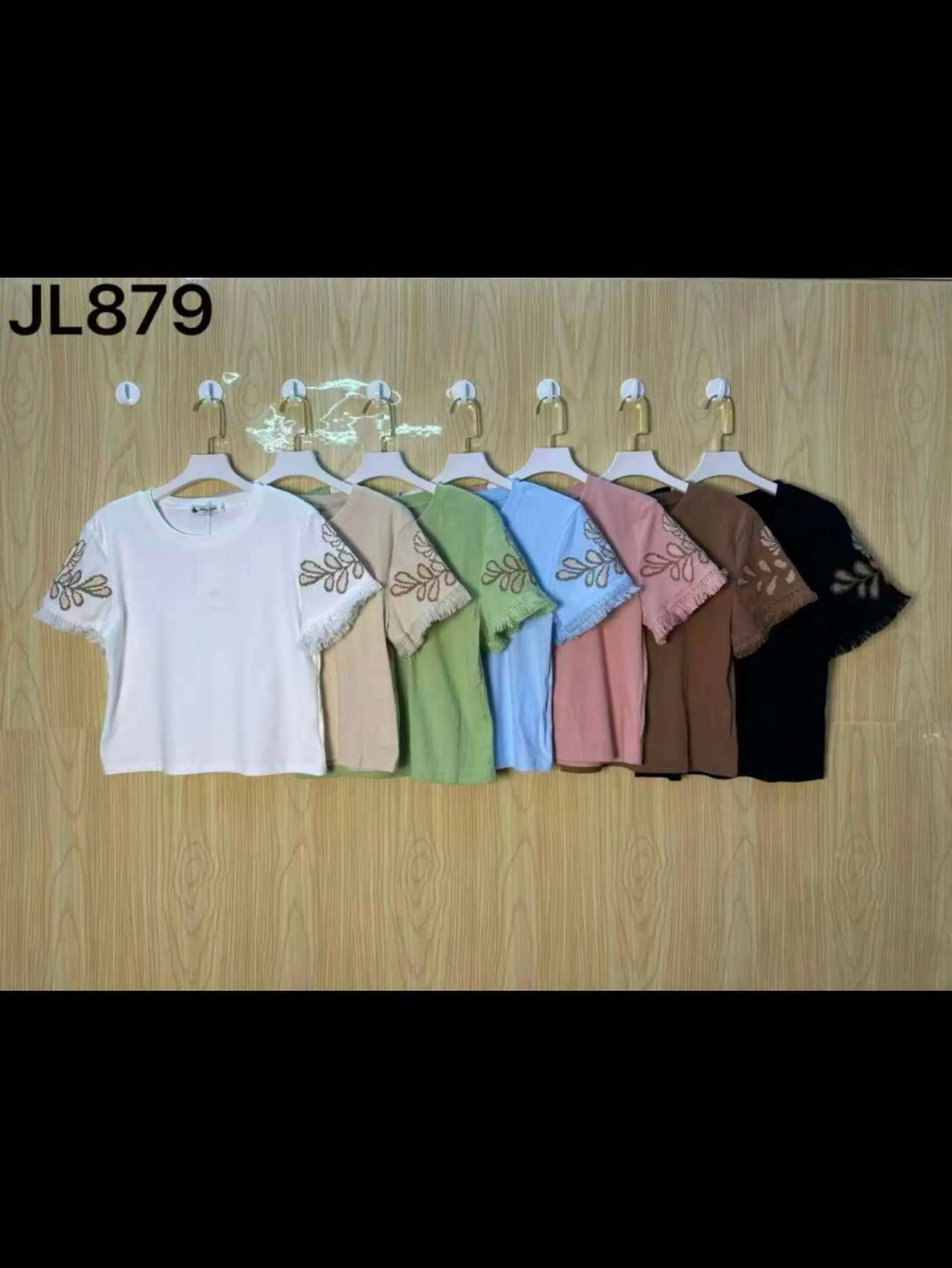 T shirt Cropped de algodão