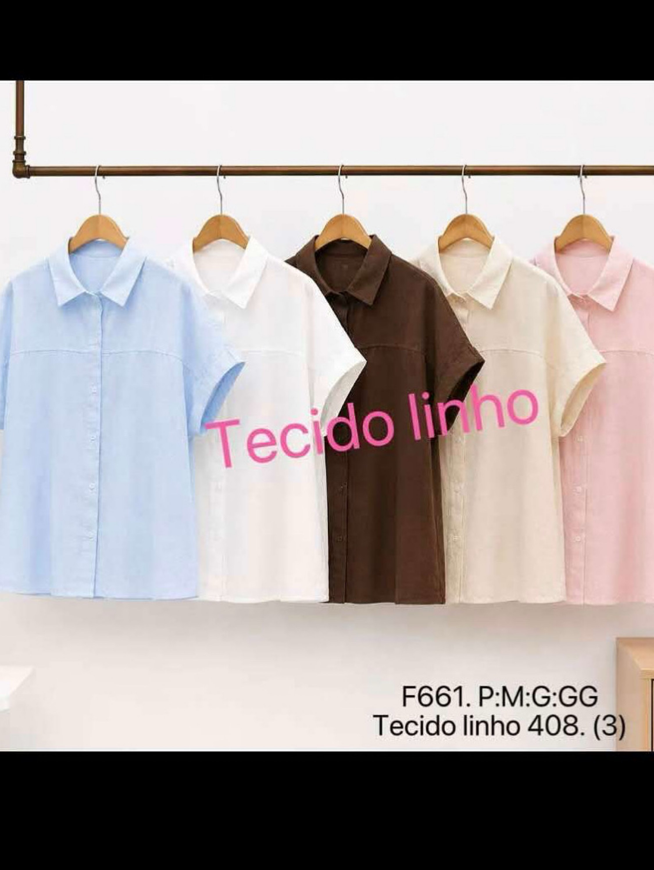 Camisa de linho