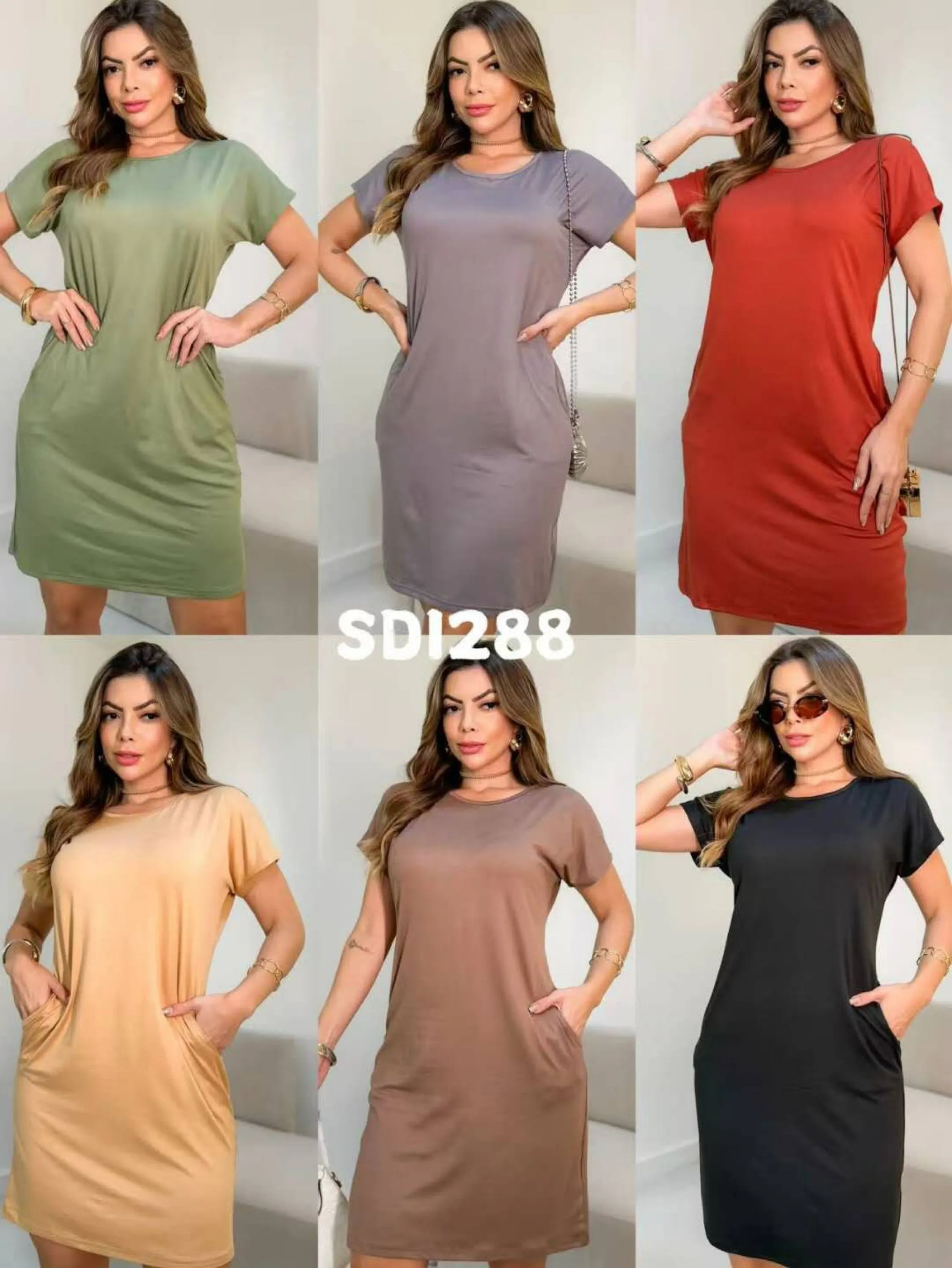 Vestido malhar fria