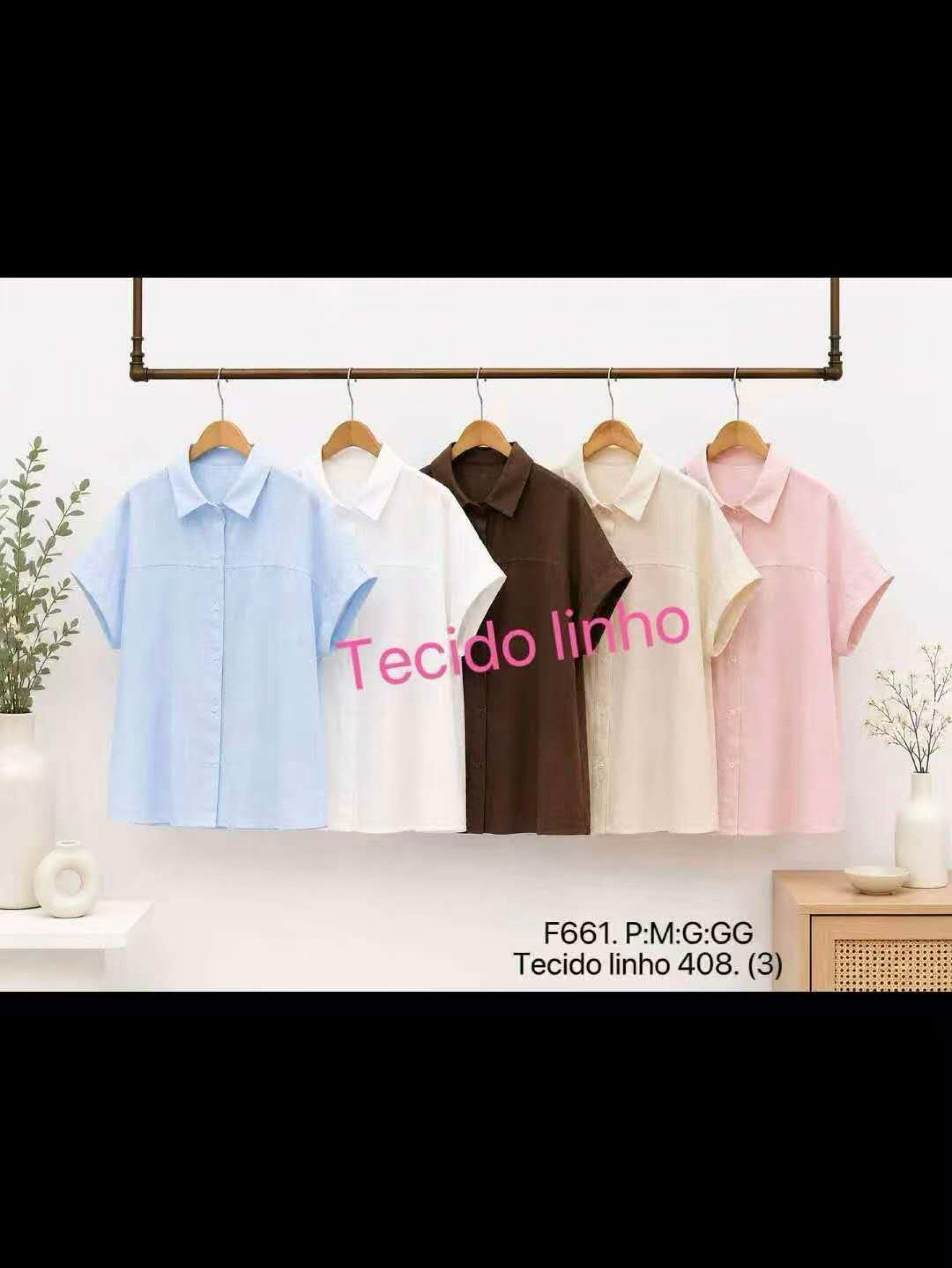 Camisa de linho