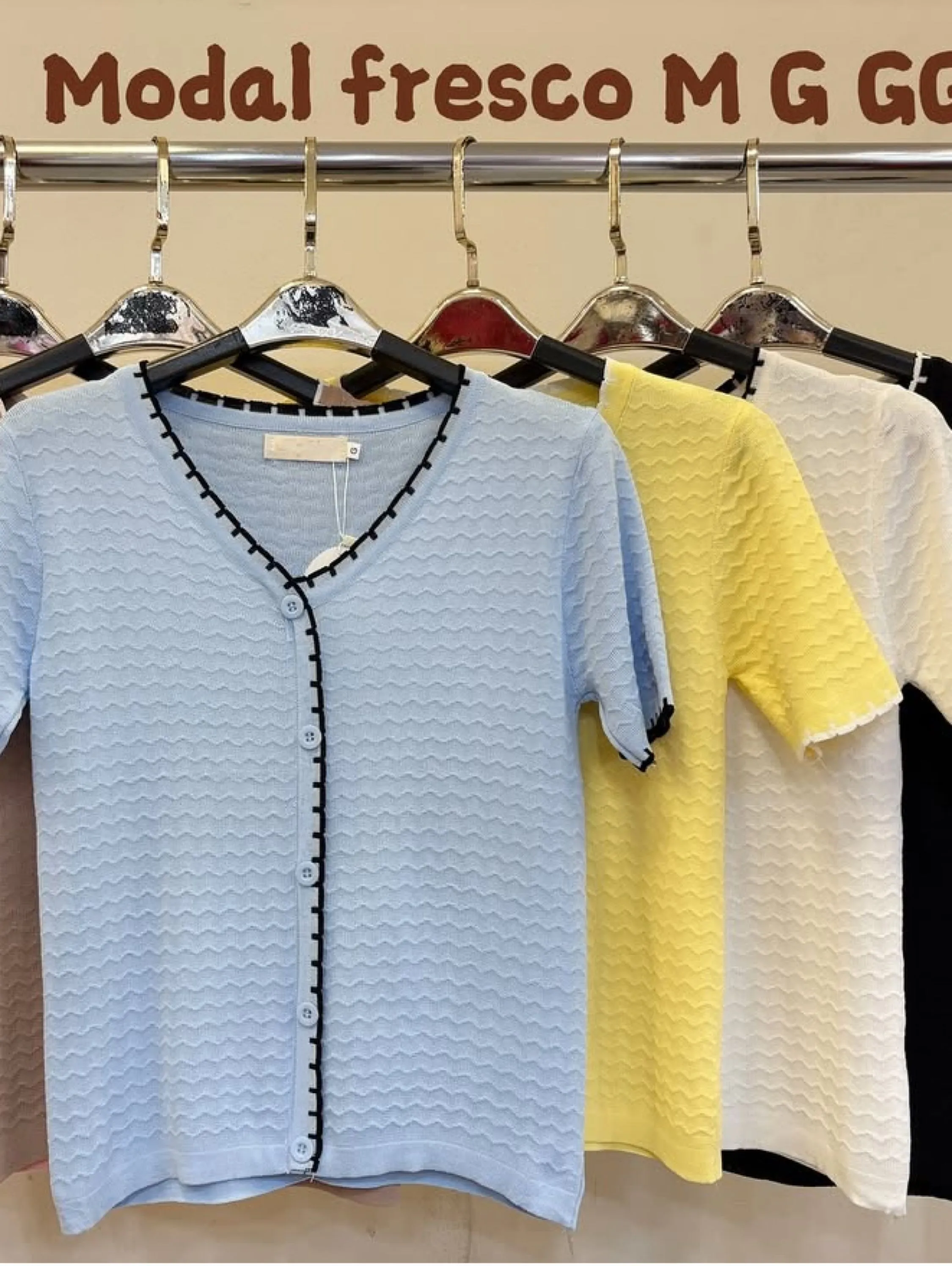 Blusa modal manga curta