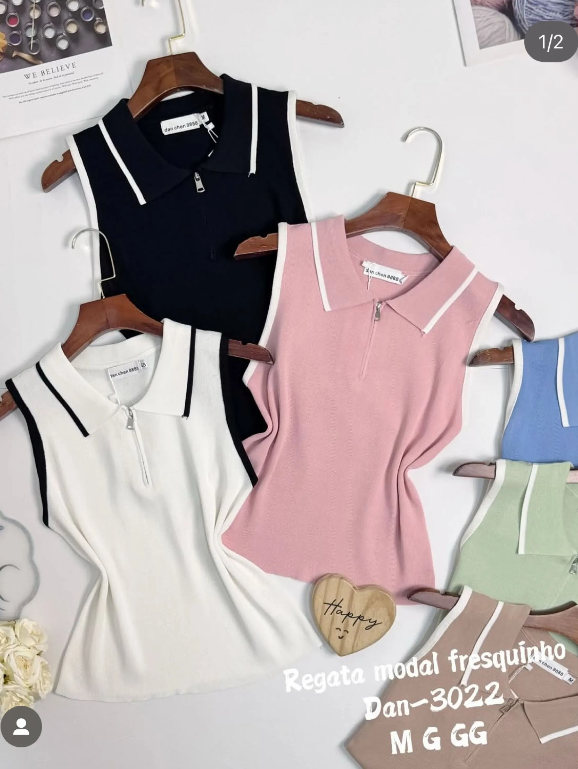 Blusa modal fresquinha