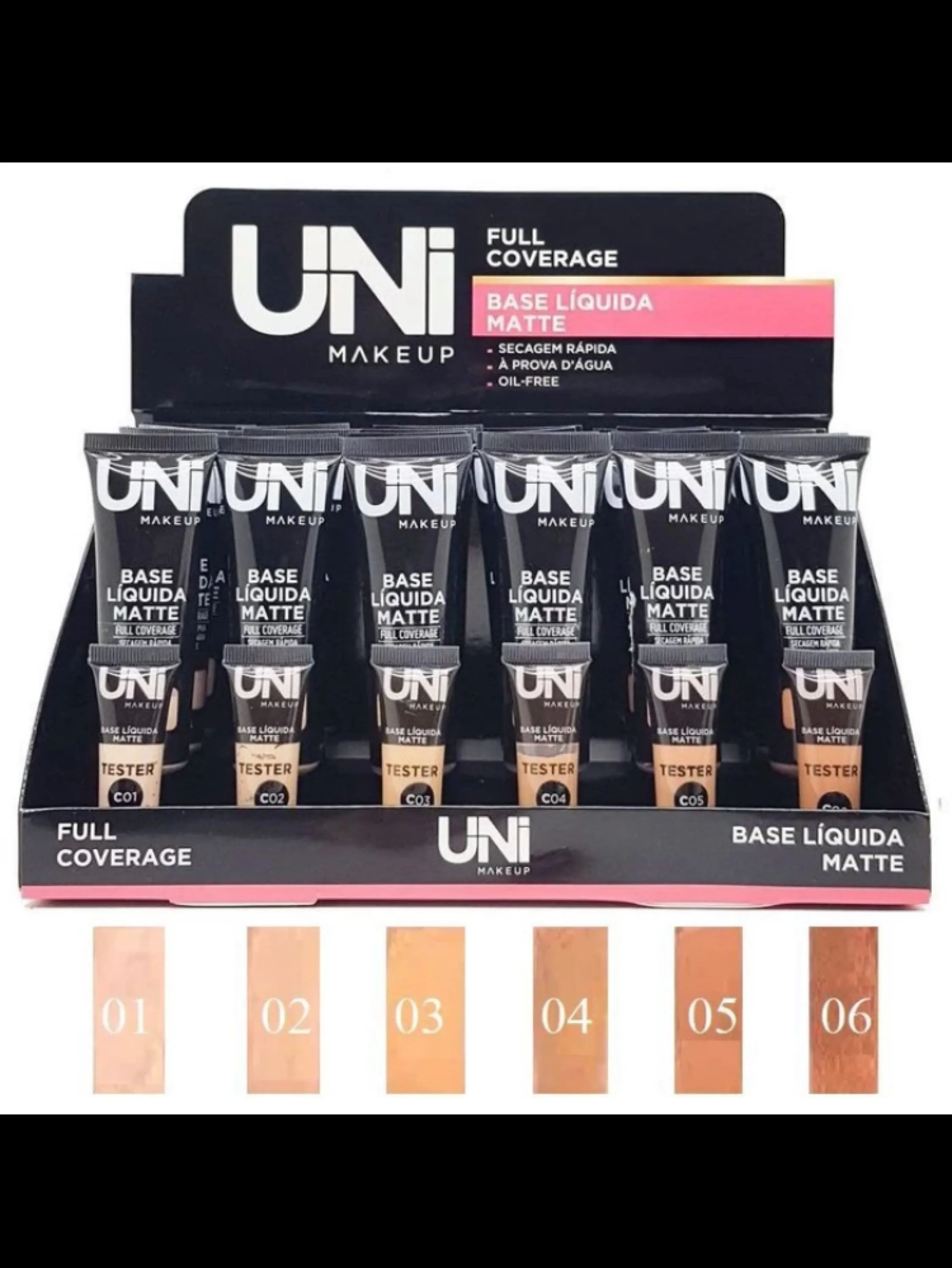 Base líquida Unimakeup - Naluna Makeup