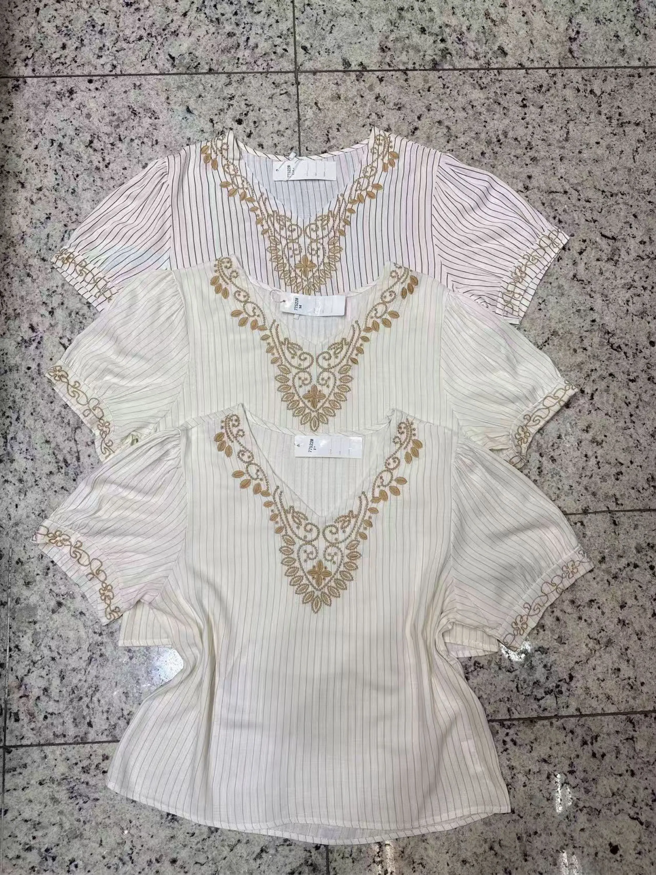 Blusas manga curta wei060708