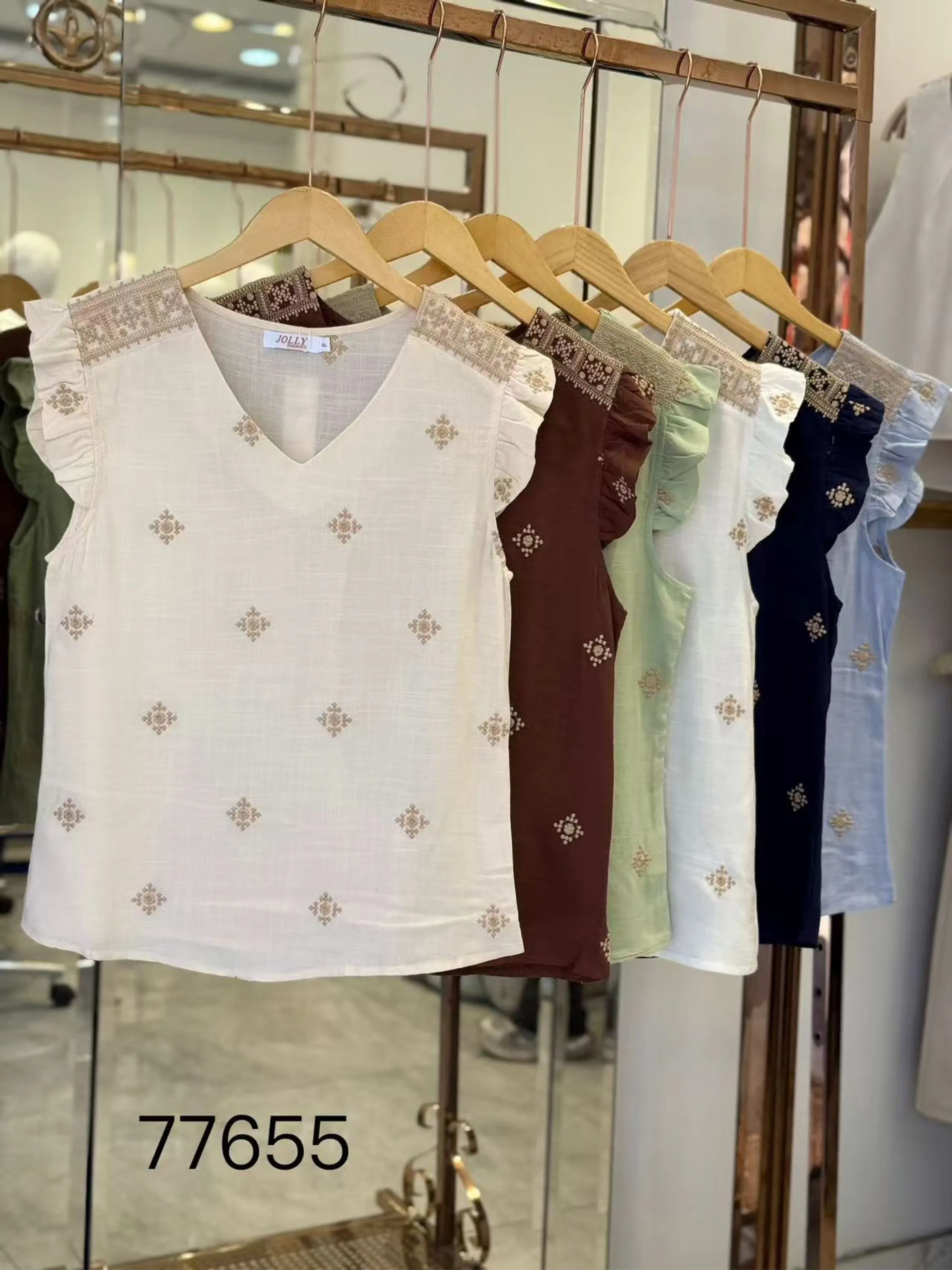 Blusas manga curta wei060708