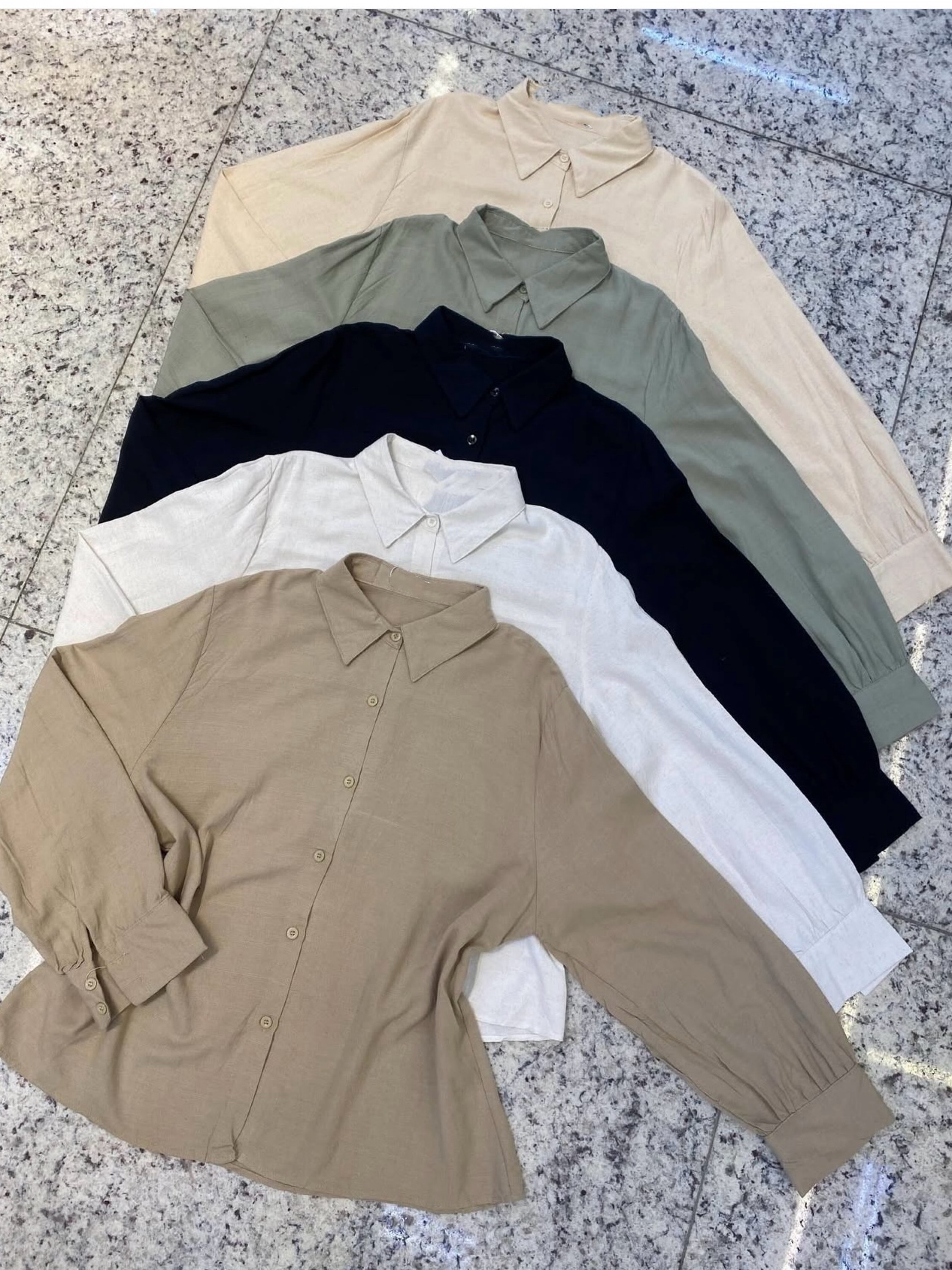 Plus Camisa manga longa  wei060708