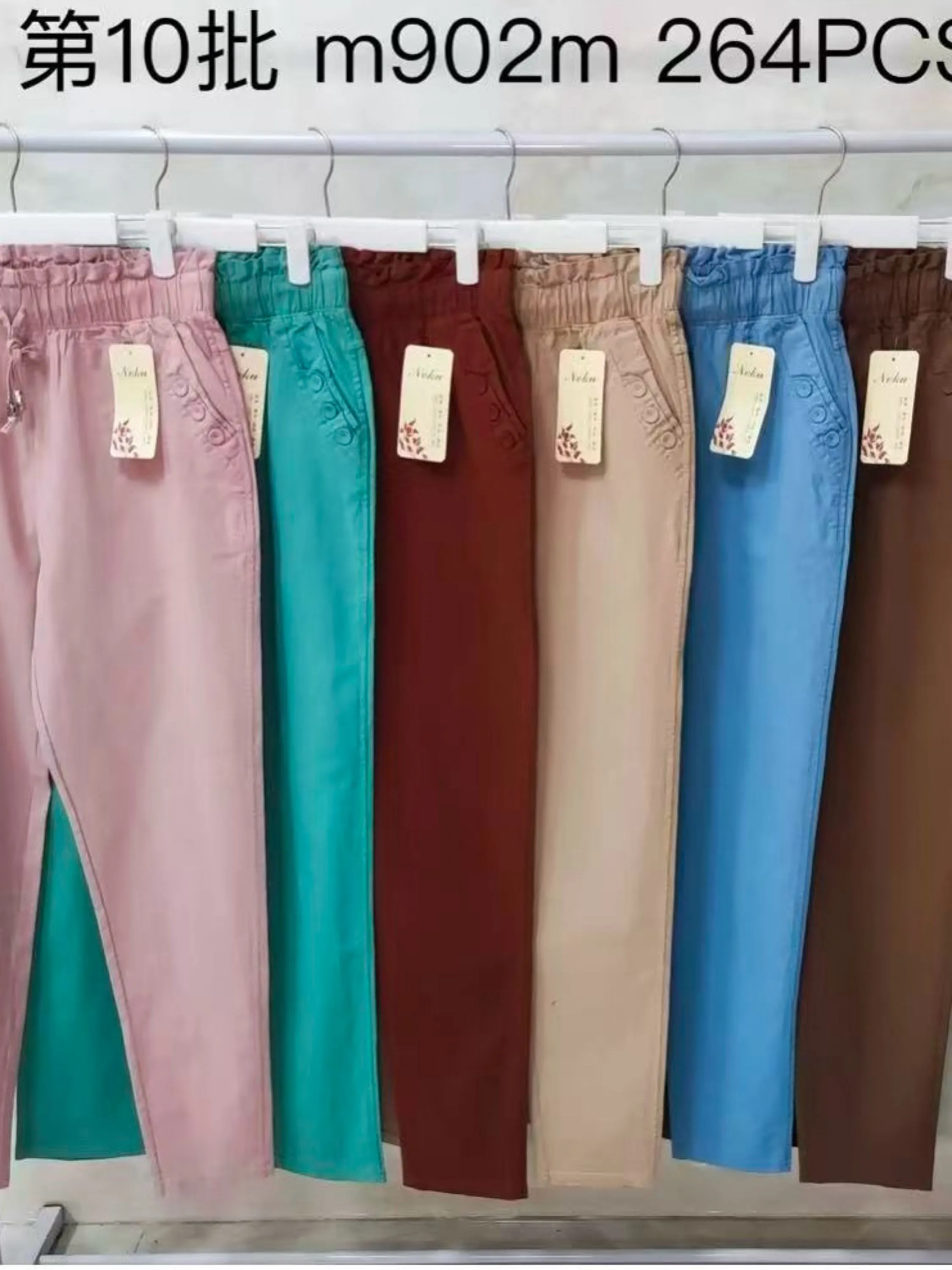 Calça linho  wei060708