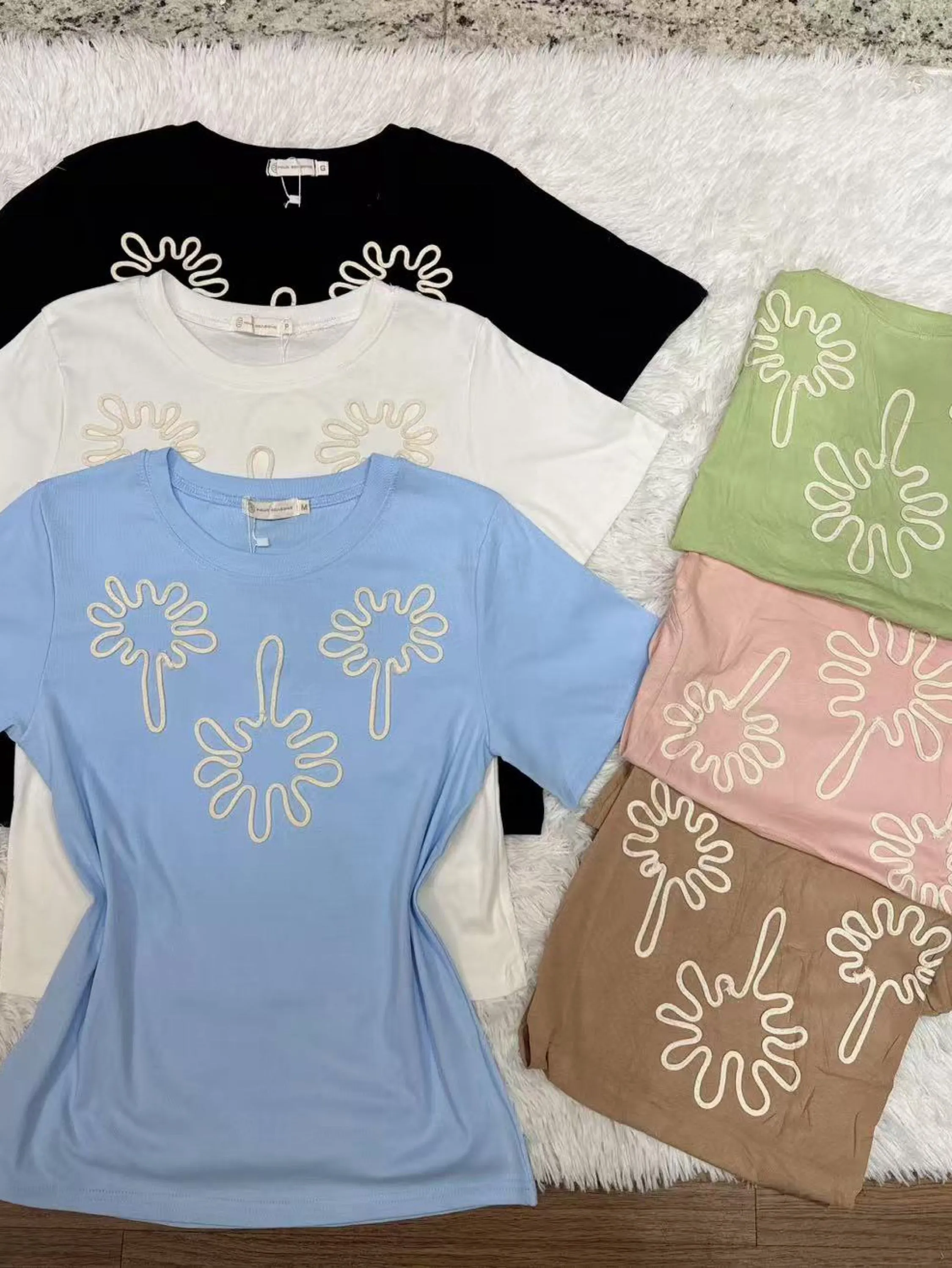Blusas manga curta wei060708