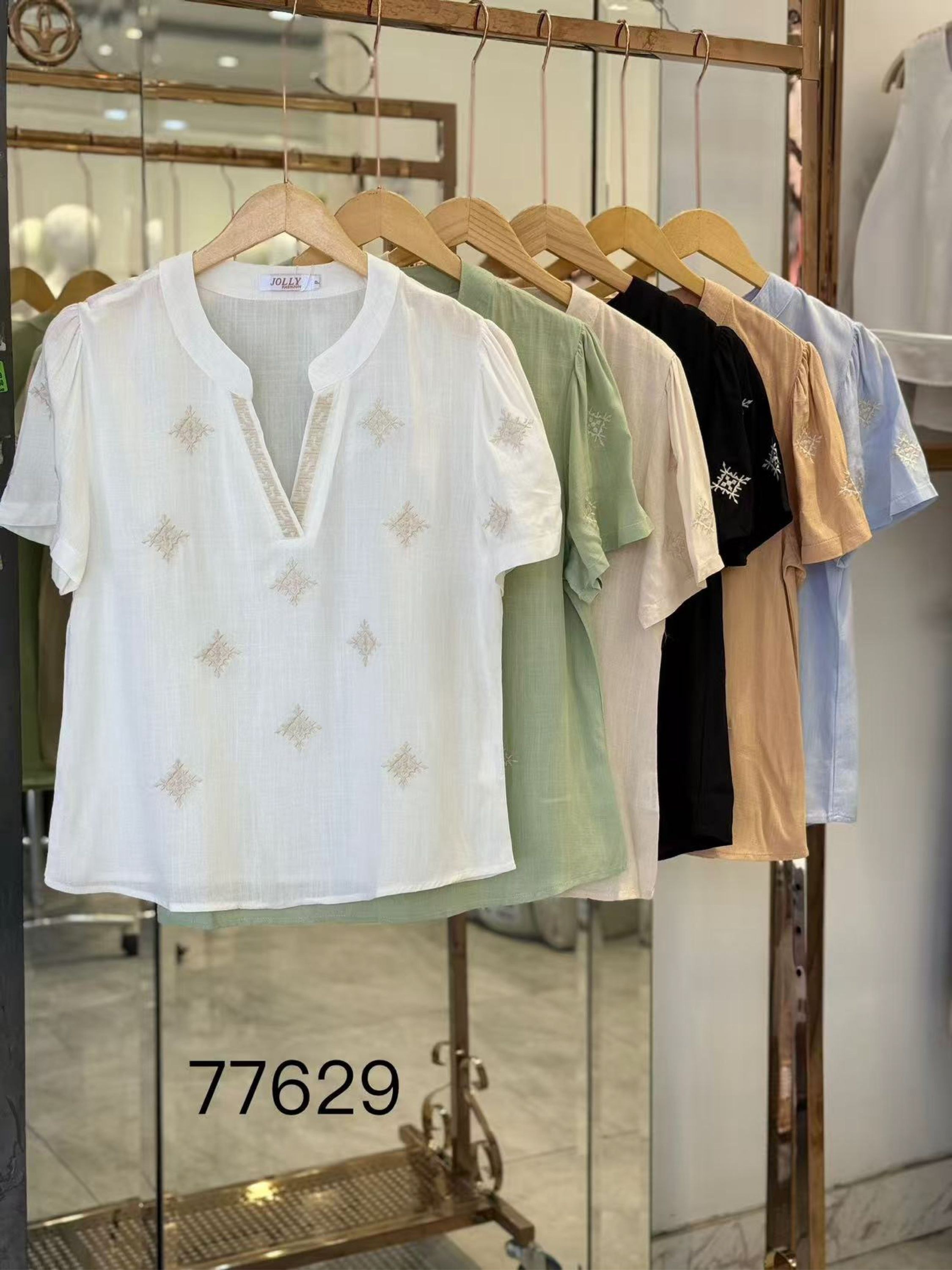 Blusas manga curta wei060708