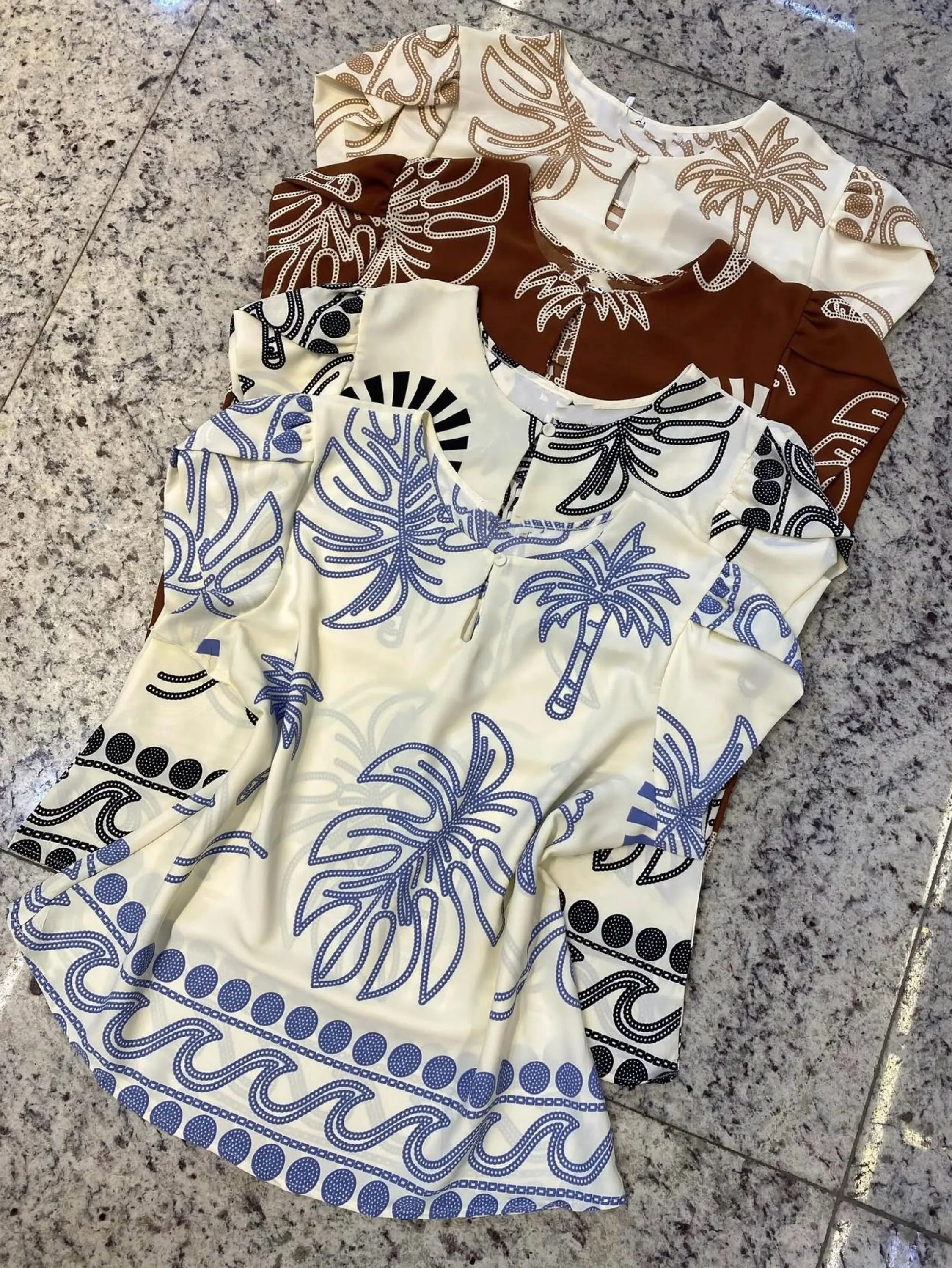 Plus blusas manga curta wei060708