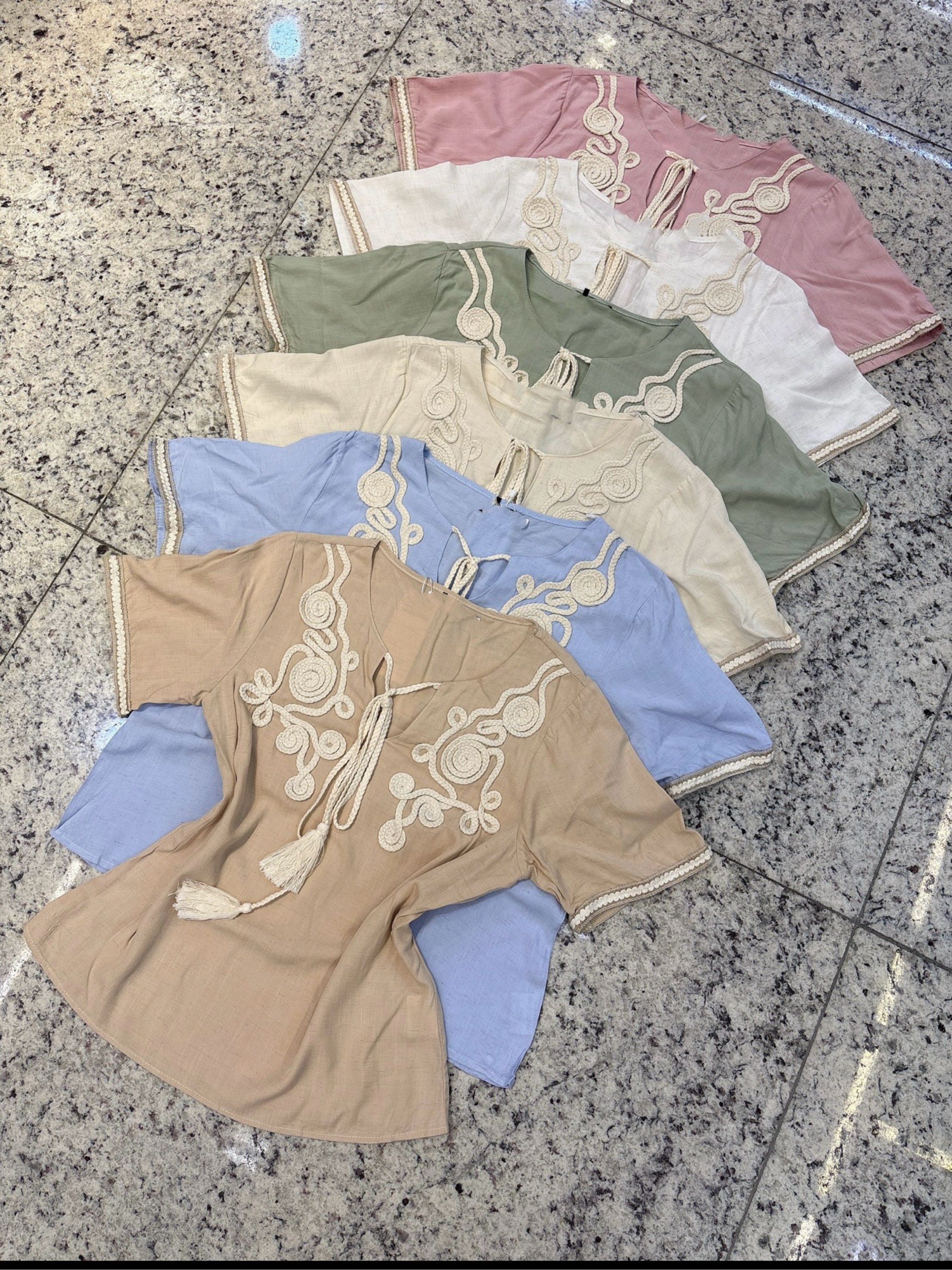 Blusas manga curta wei060708