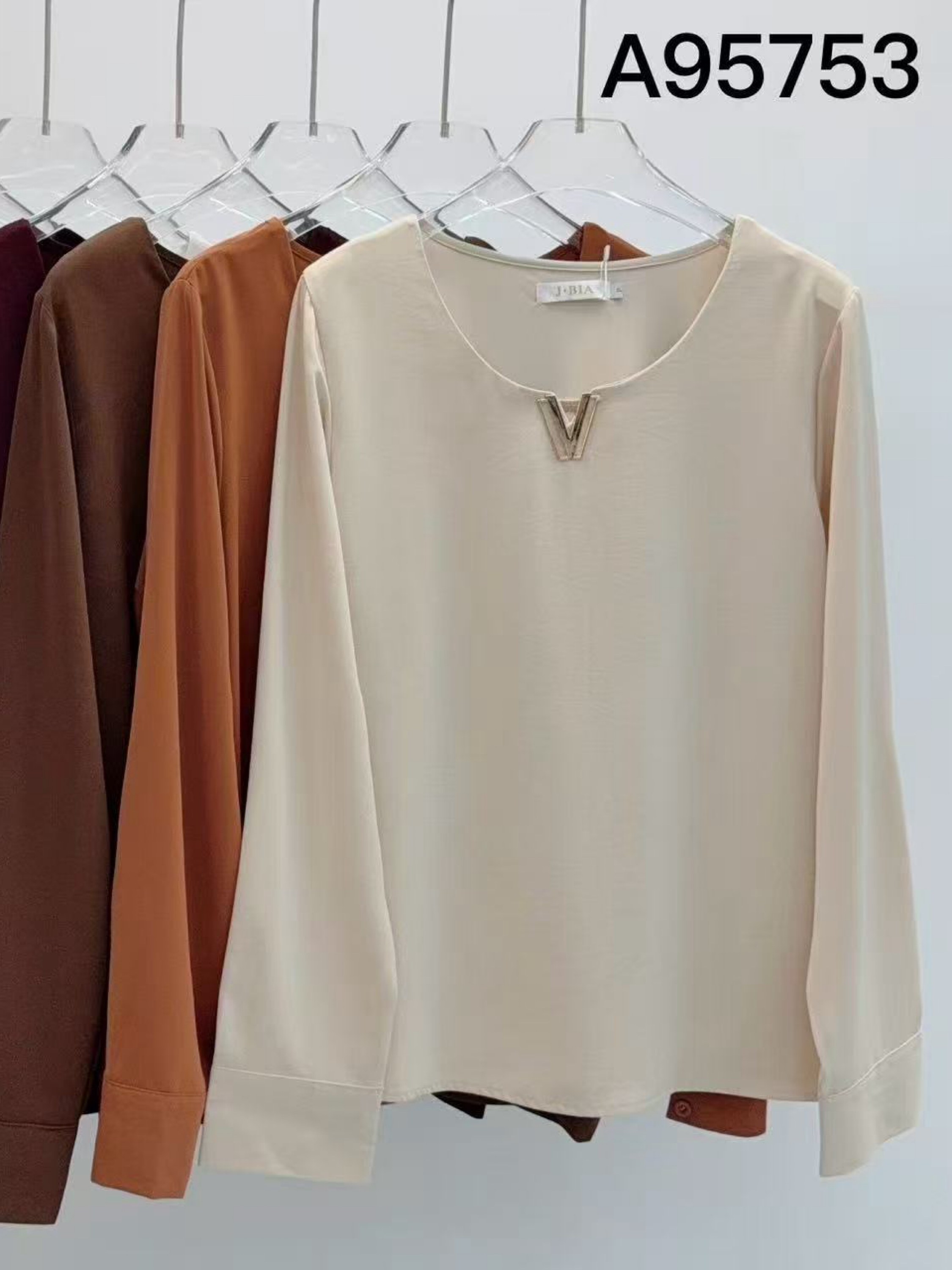 Blusas manga longa wei060708