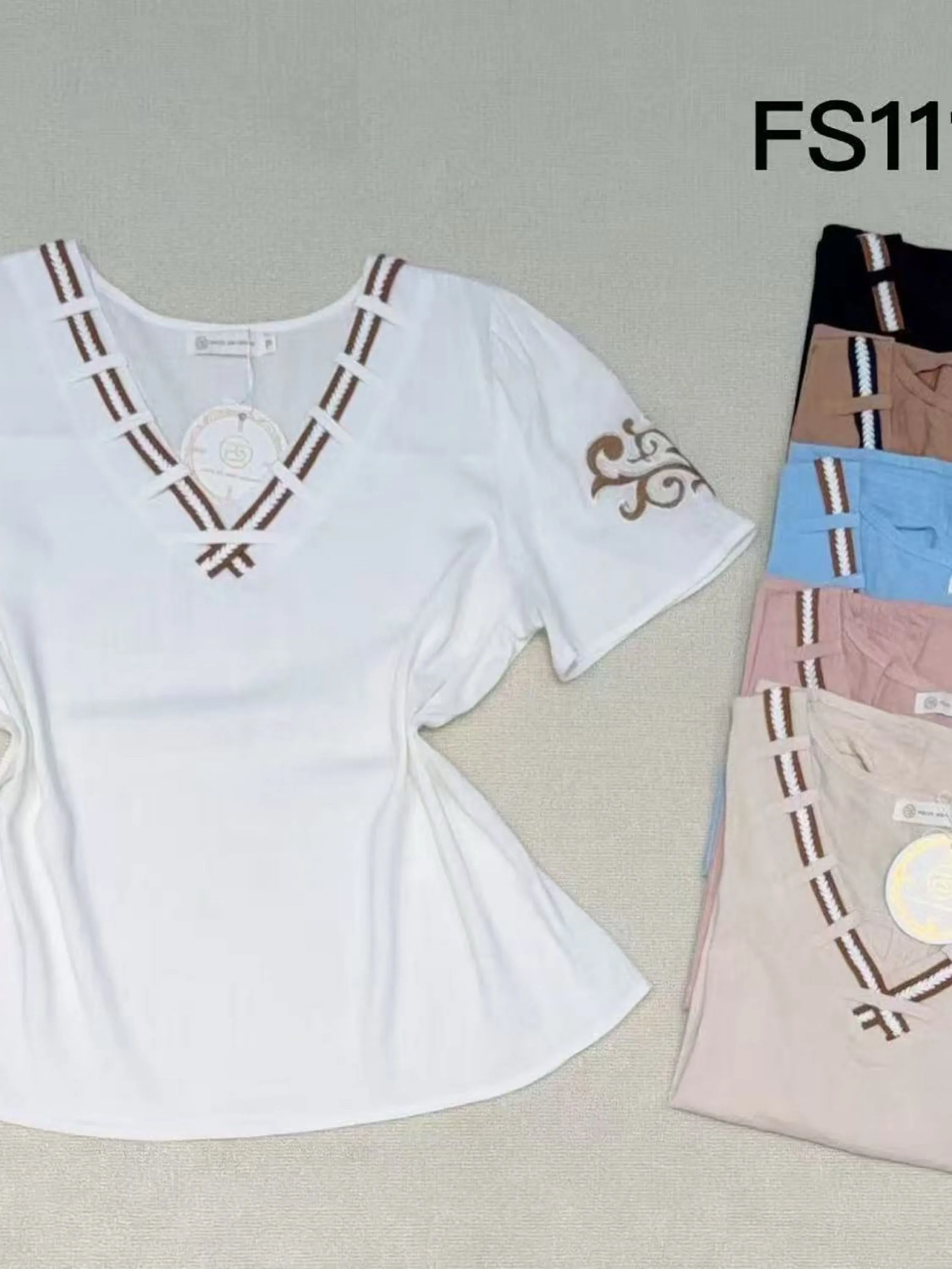 Blusas manga curta wei060708