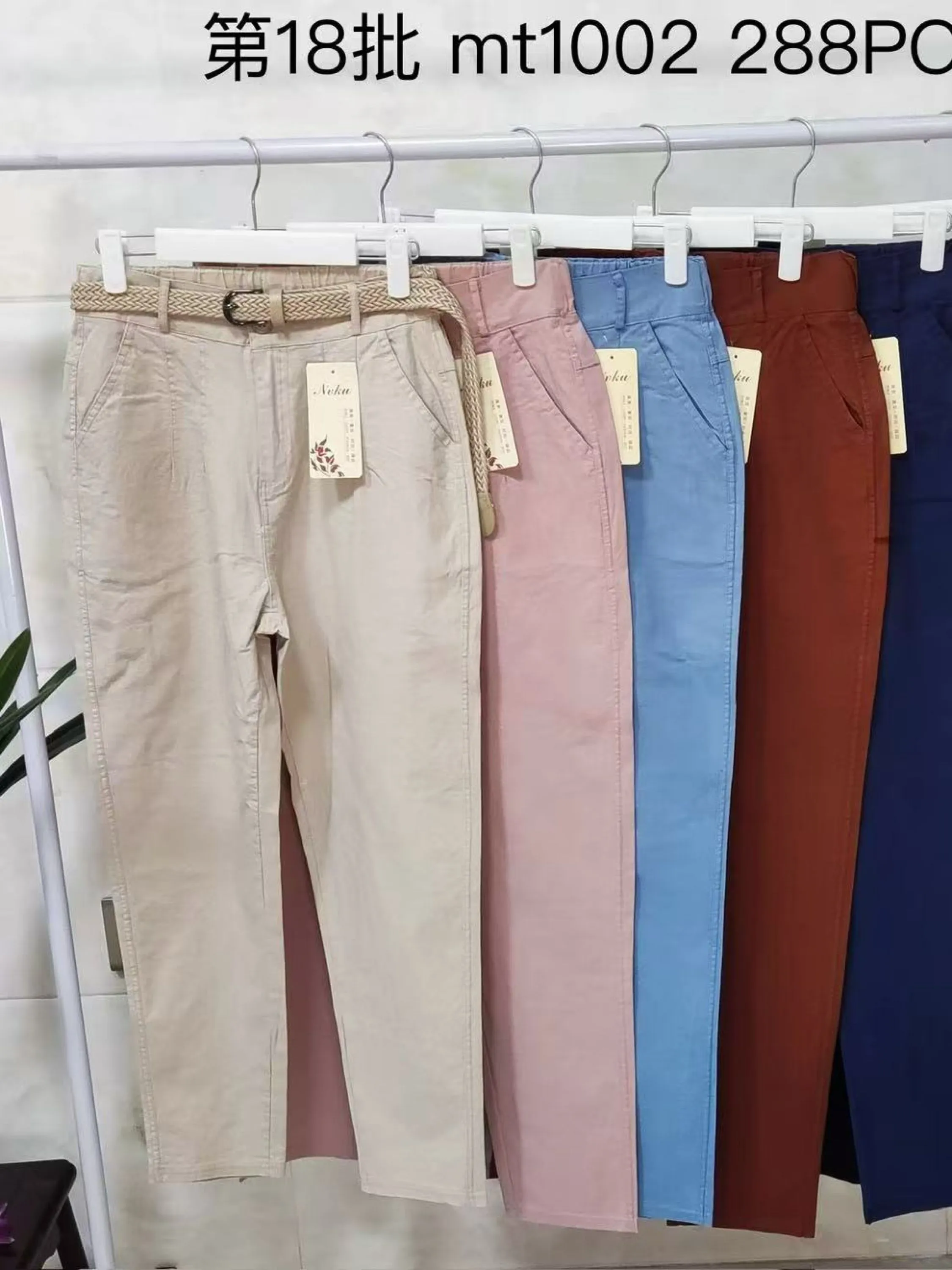 Calça linho  wei060708