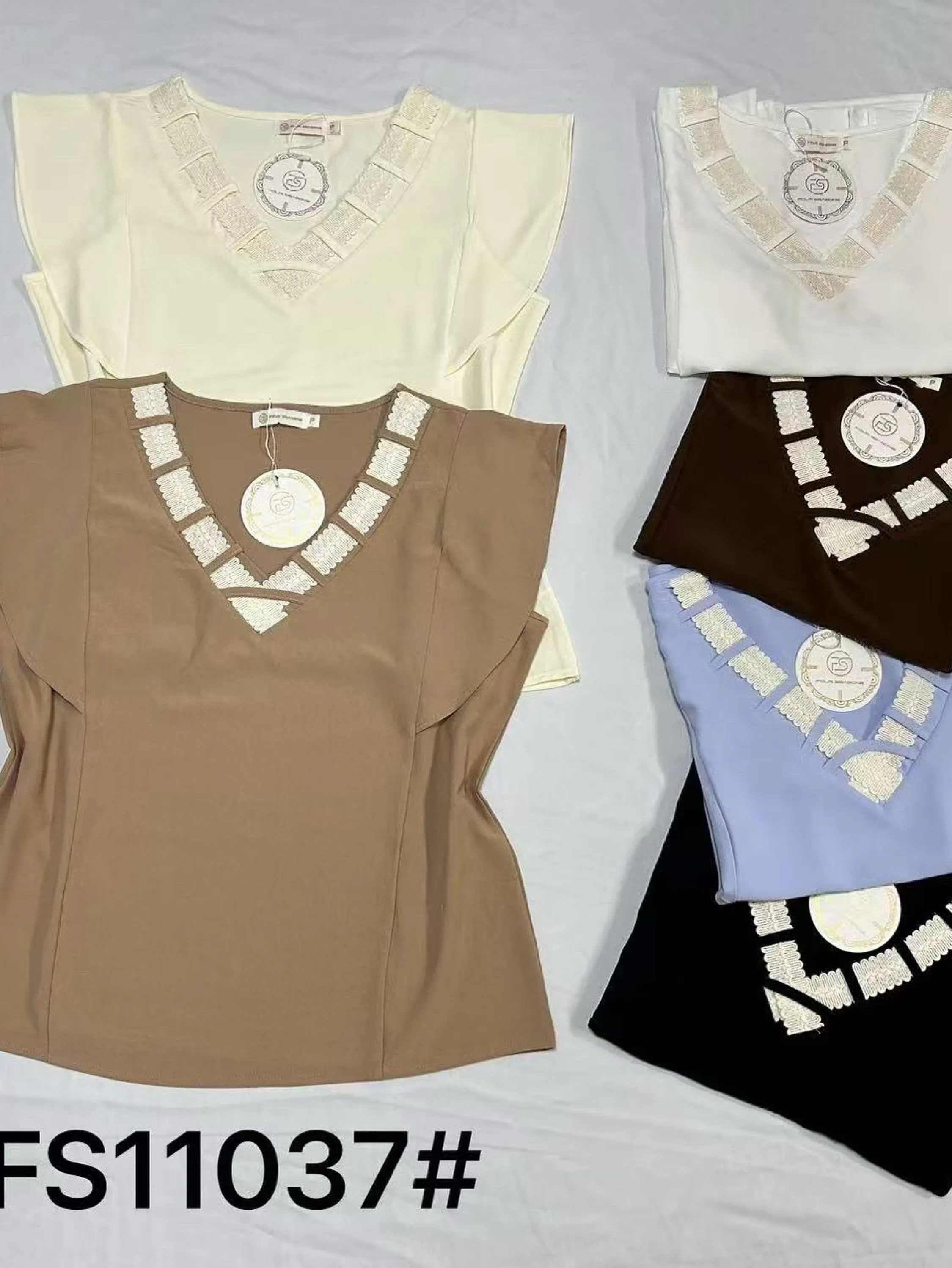 Blusas manga curta wei060708