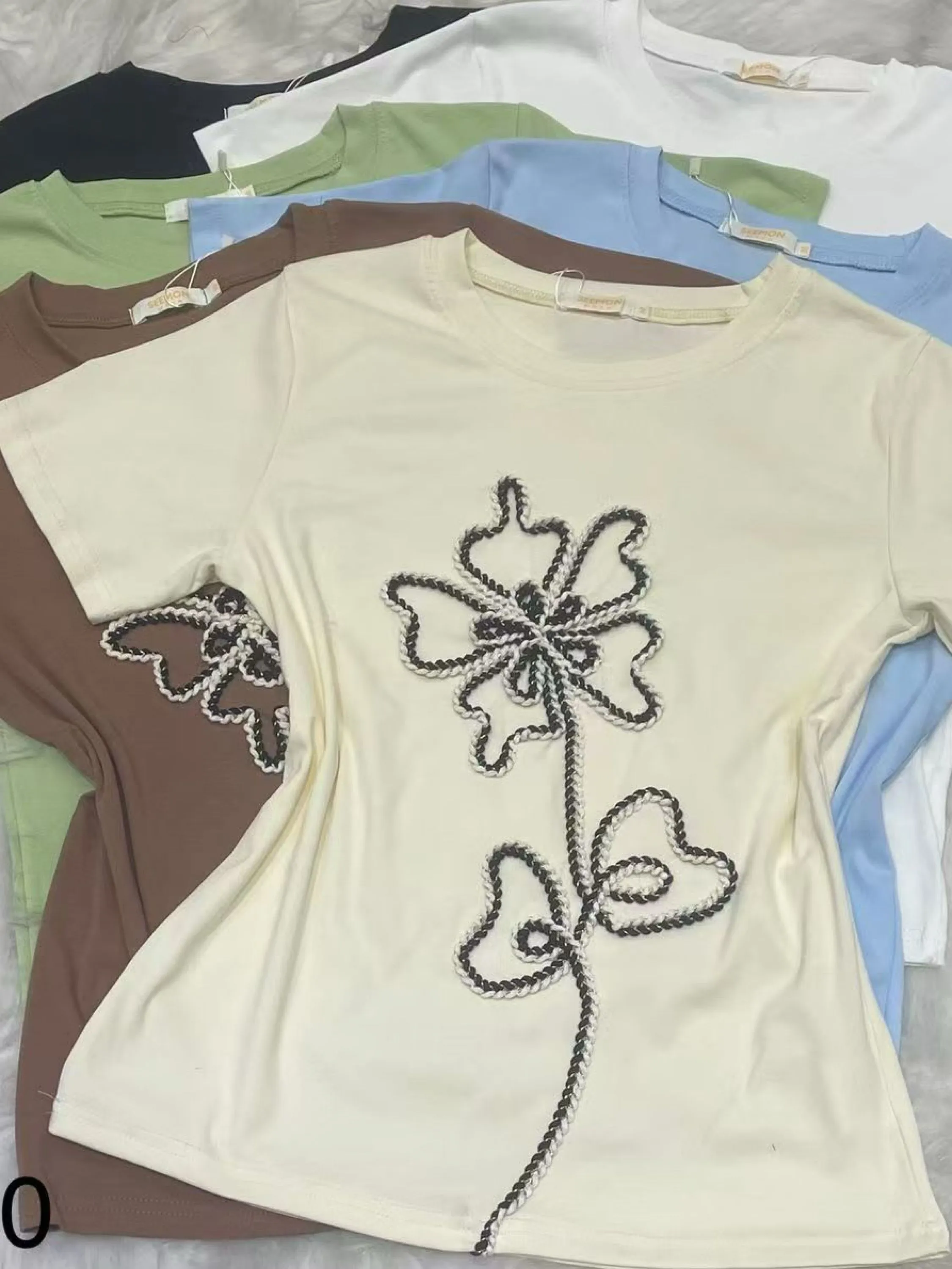 Blusas manga curta wei060708