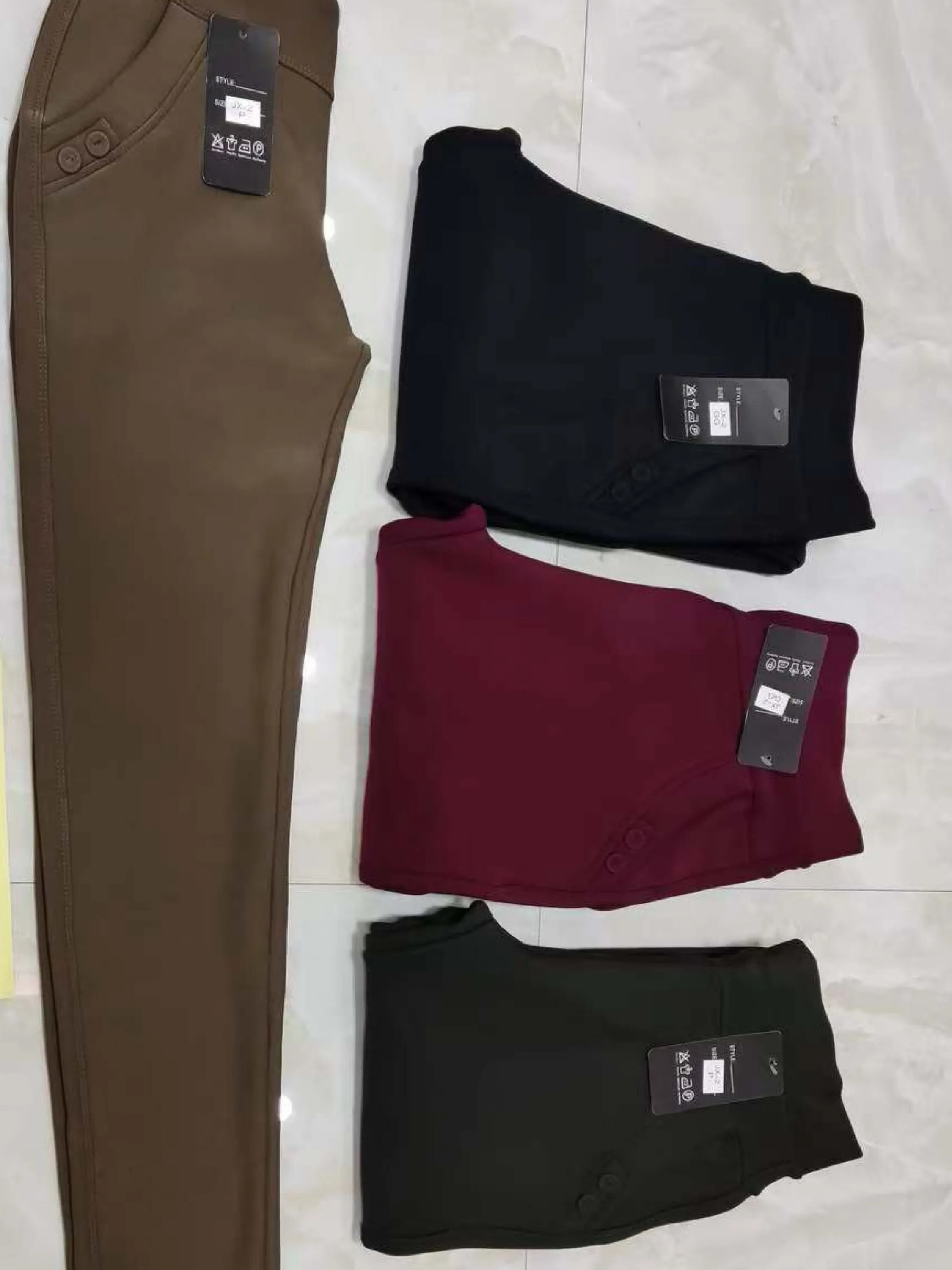 Calça flanelada :Tecido:viscolycra wei070708