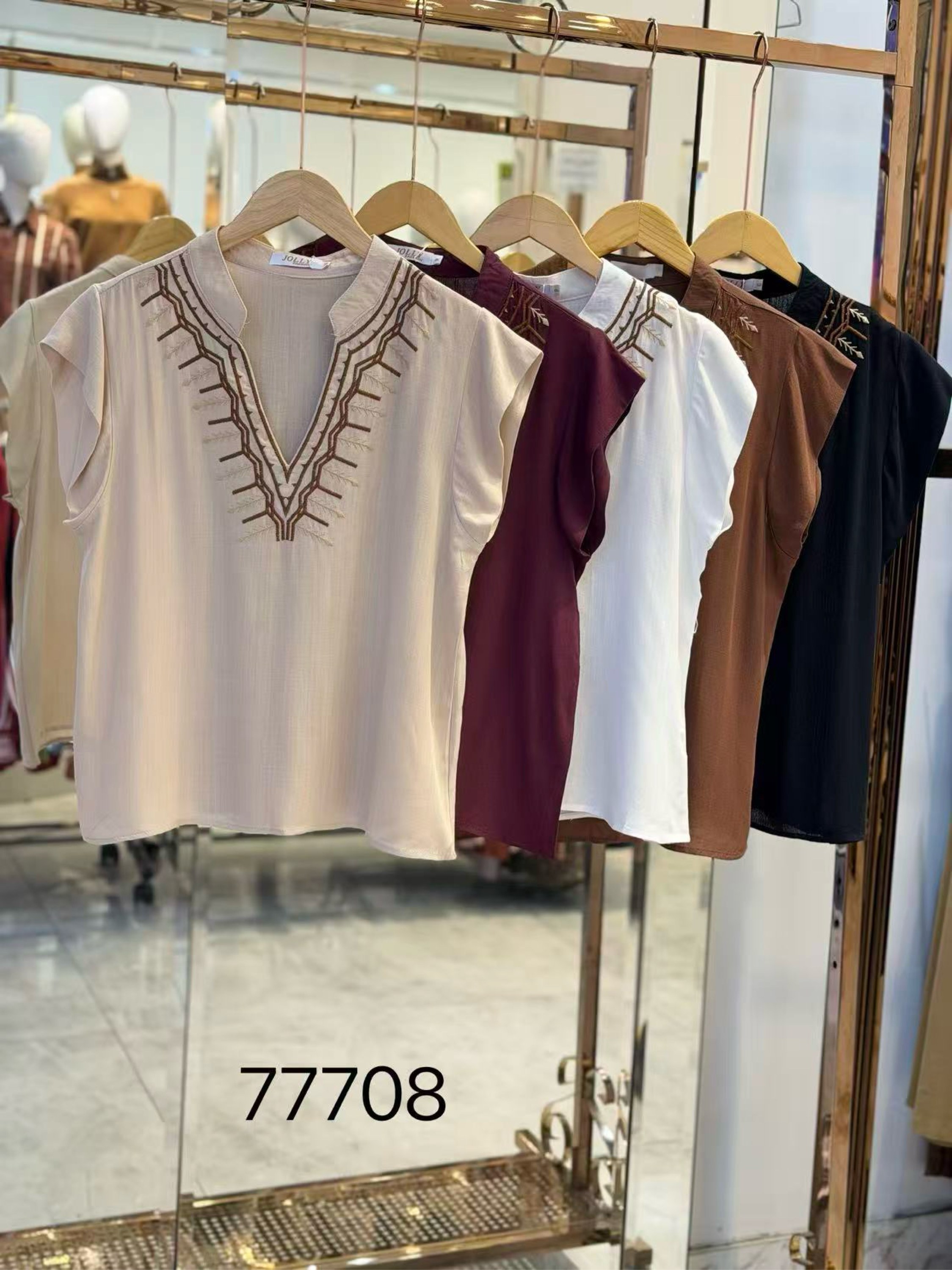 Blusa manga curta wei060708