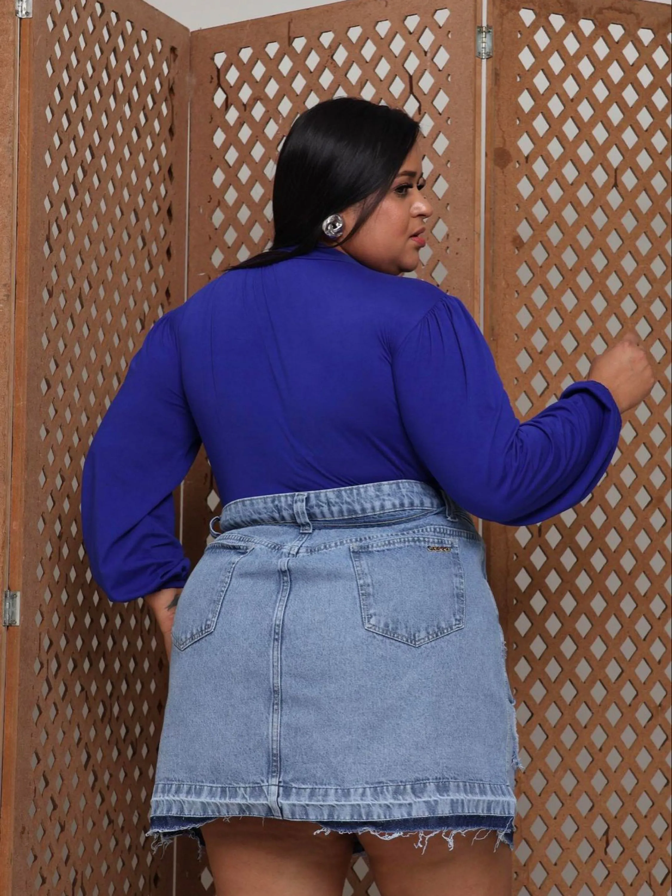 Short jeans plus size