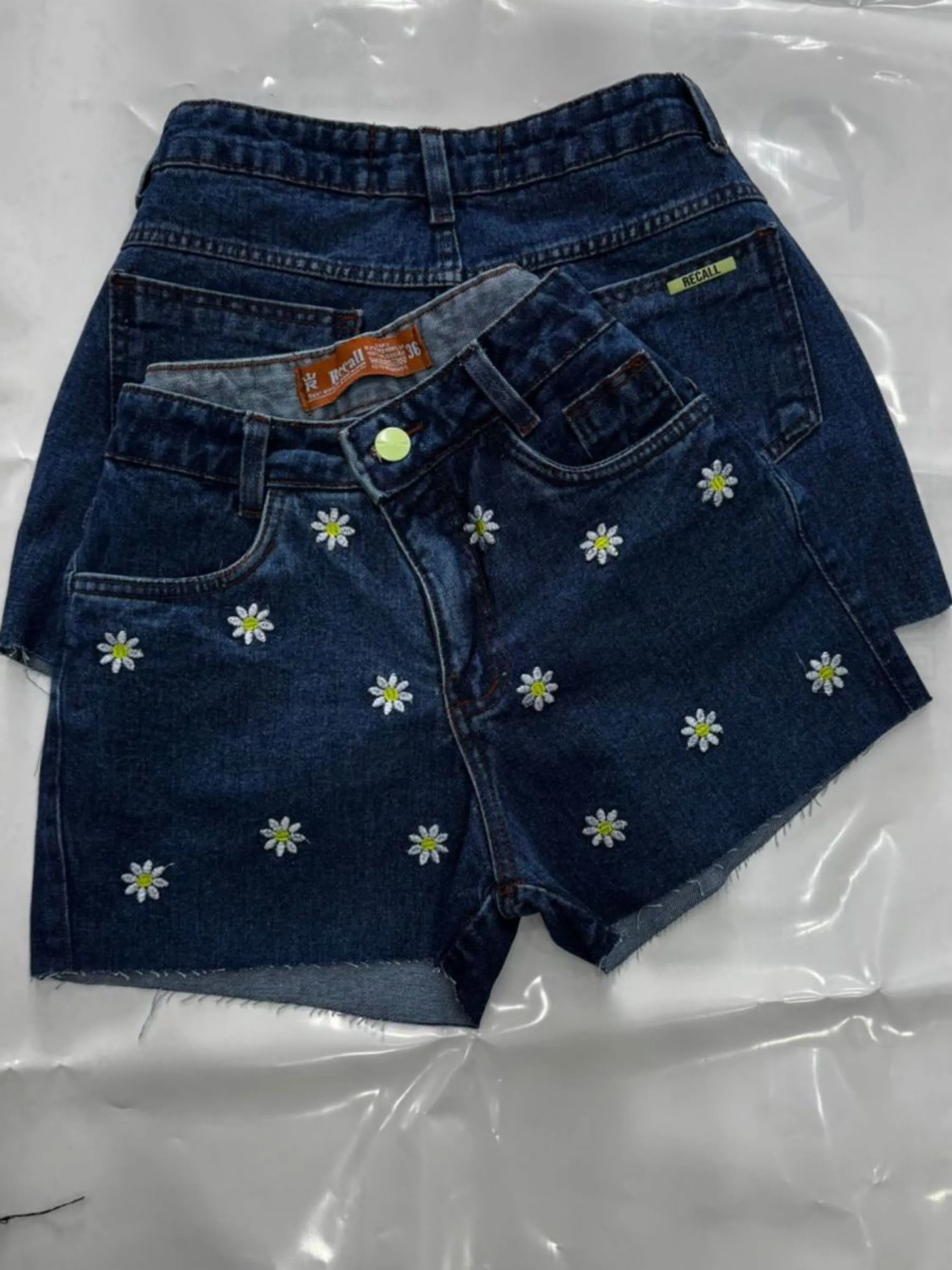 Short jeans sem laicra