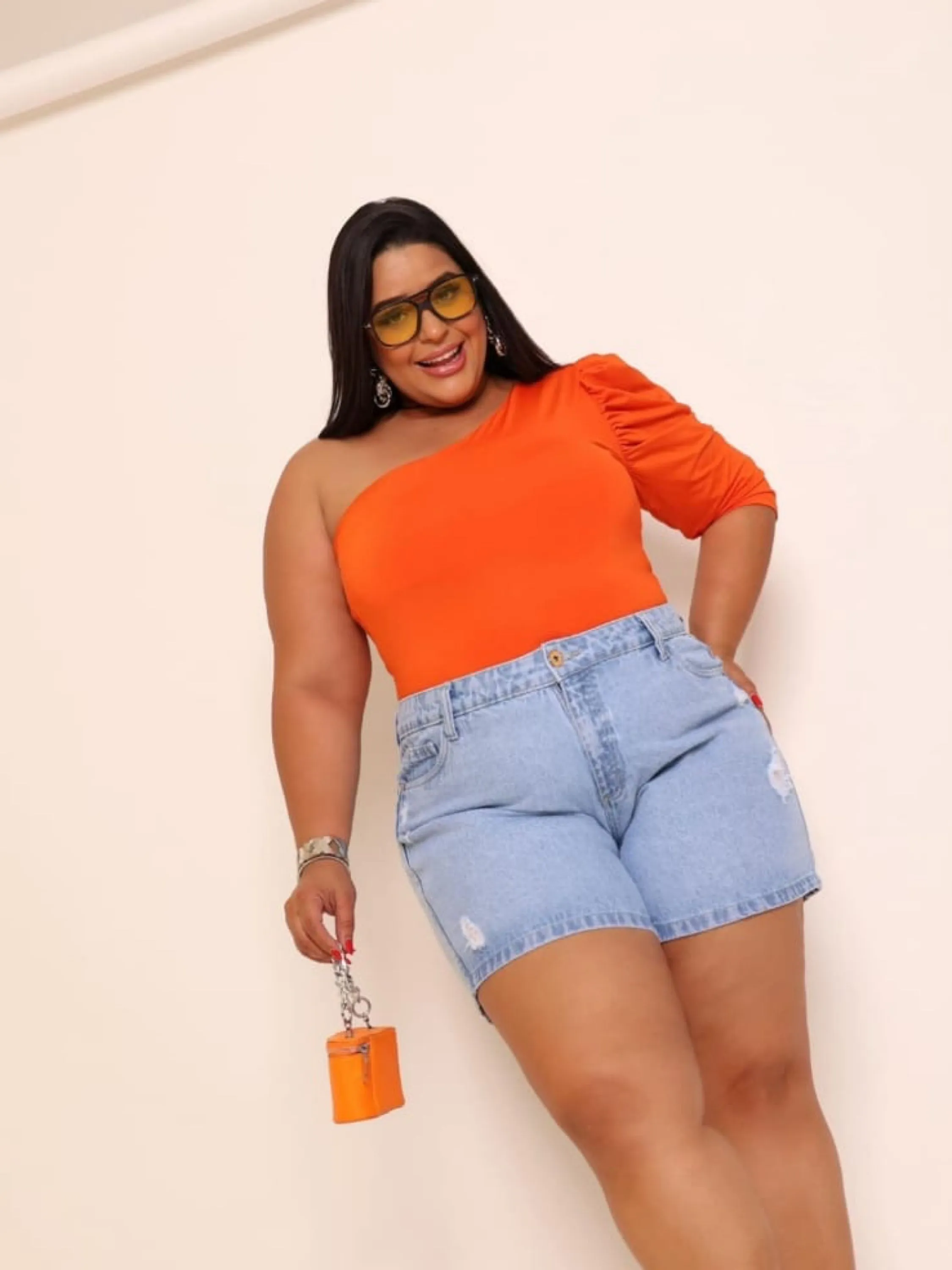 Short jeans plus size