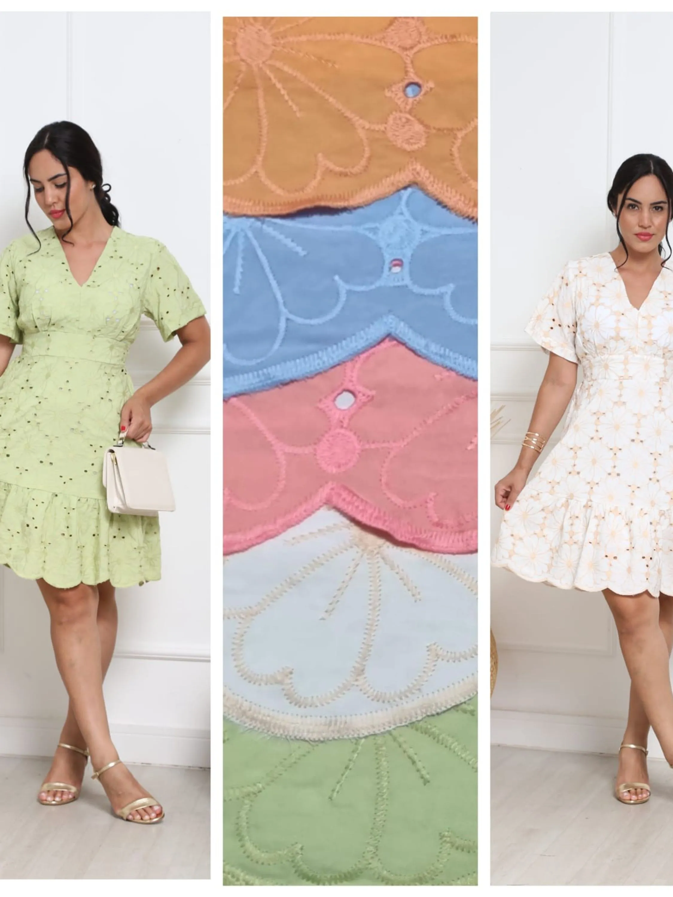 Vestido bordado