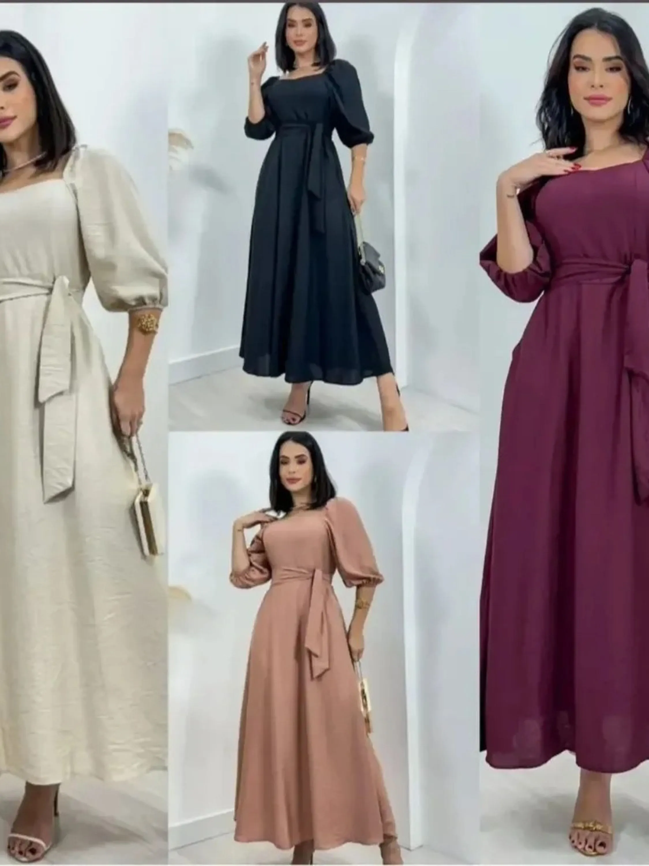 Vestido liso