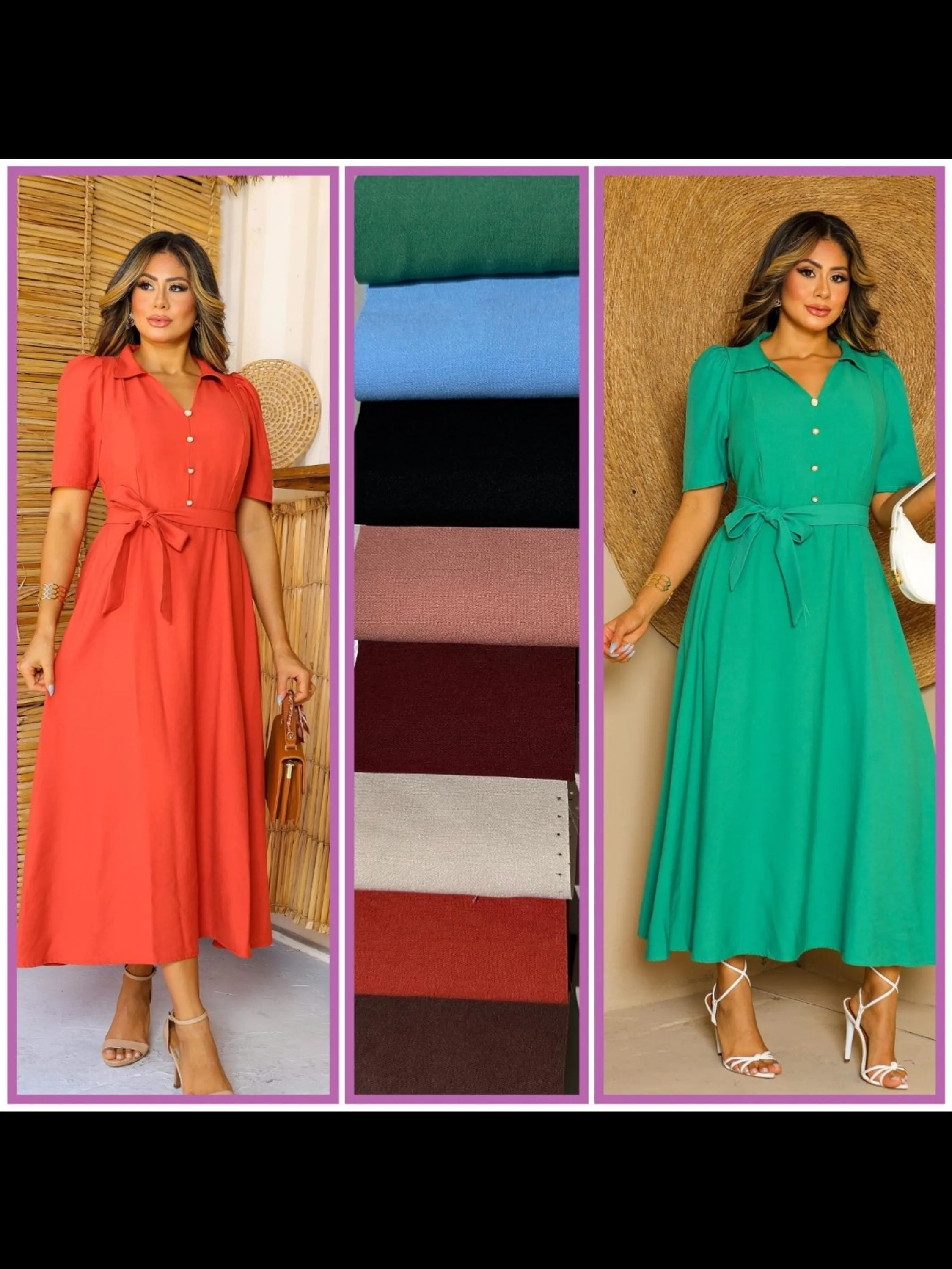 Vestido moda evangélica