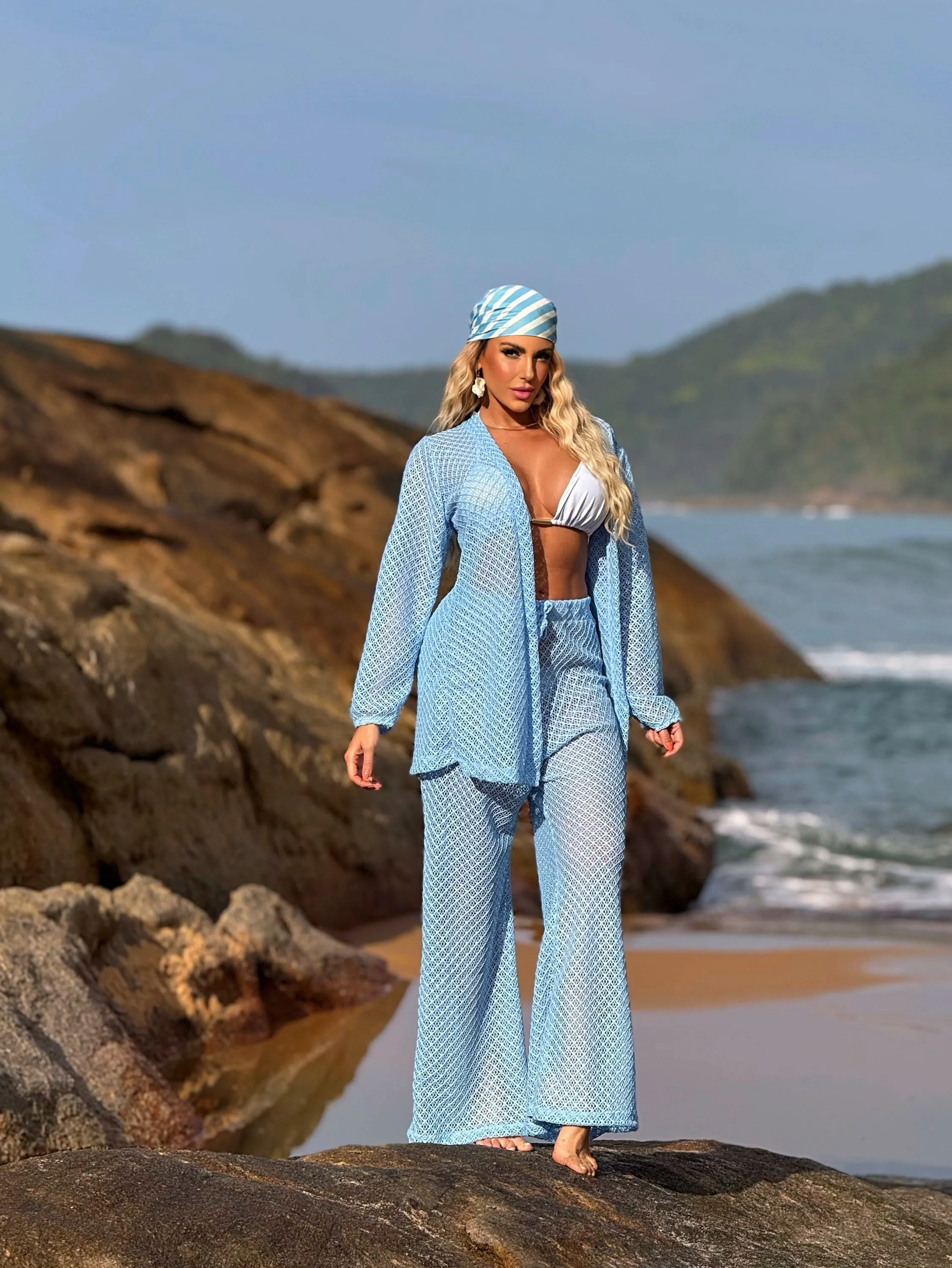 Conjunto pantalona resort