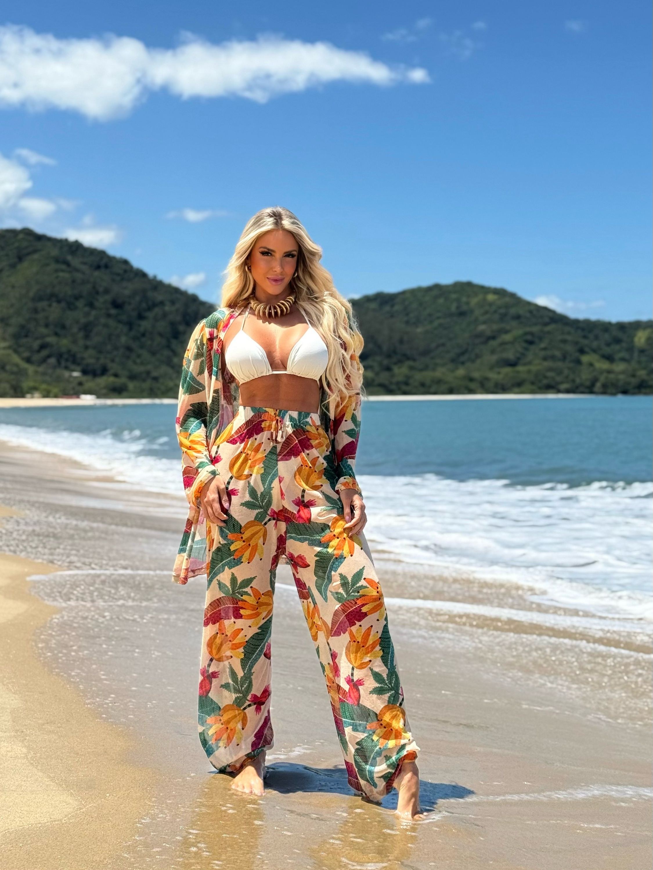 Conjunto pantalona resort