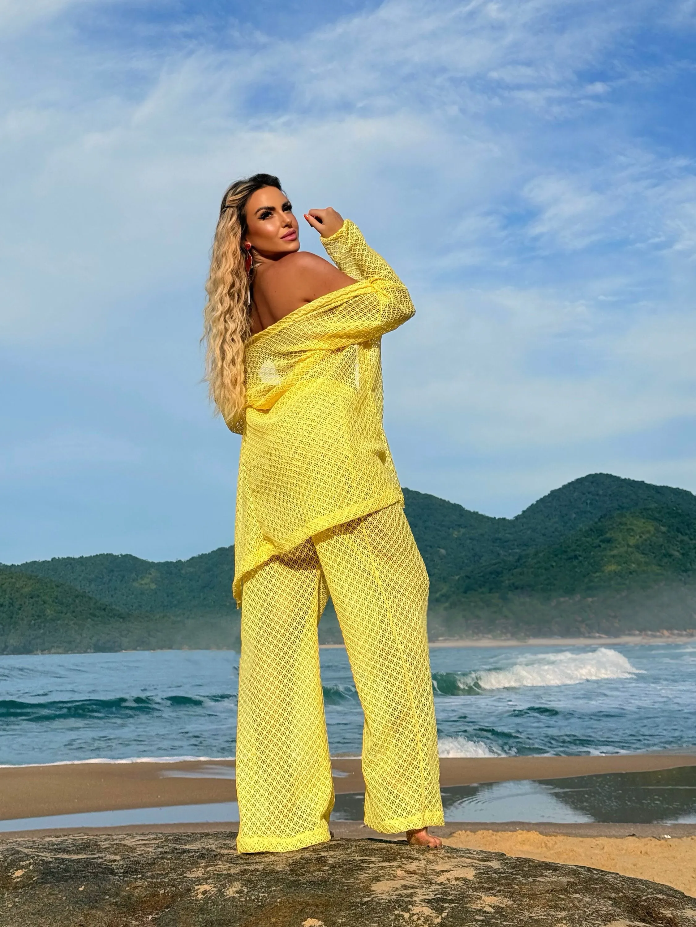 Conjunto pantalona risort