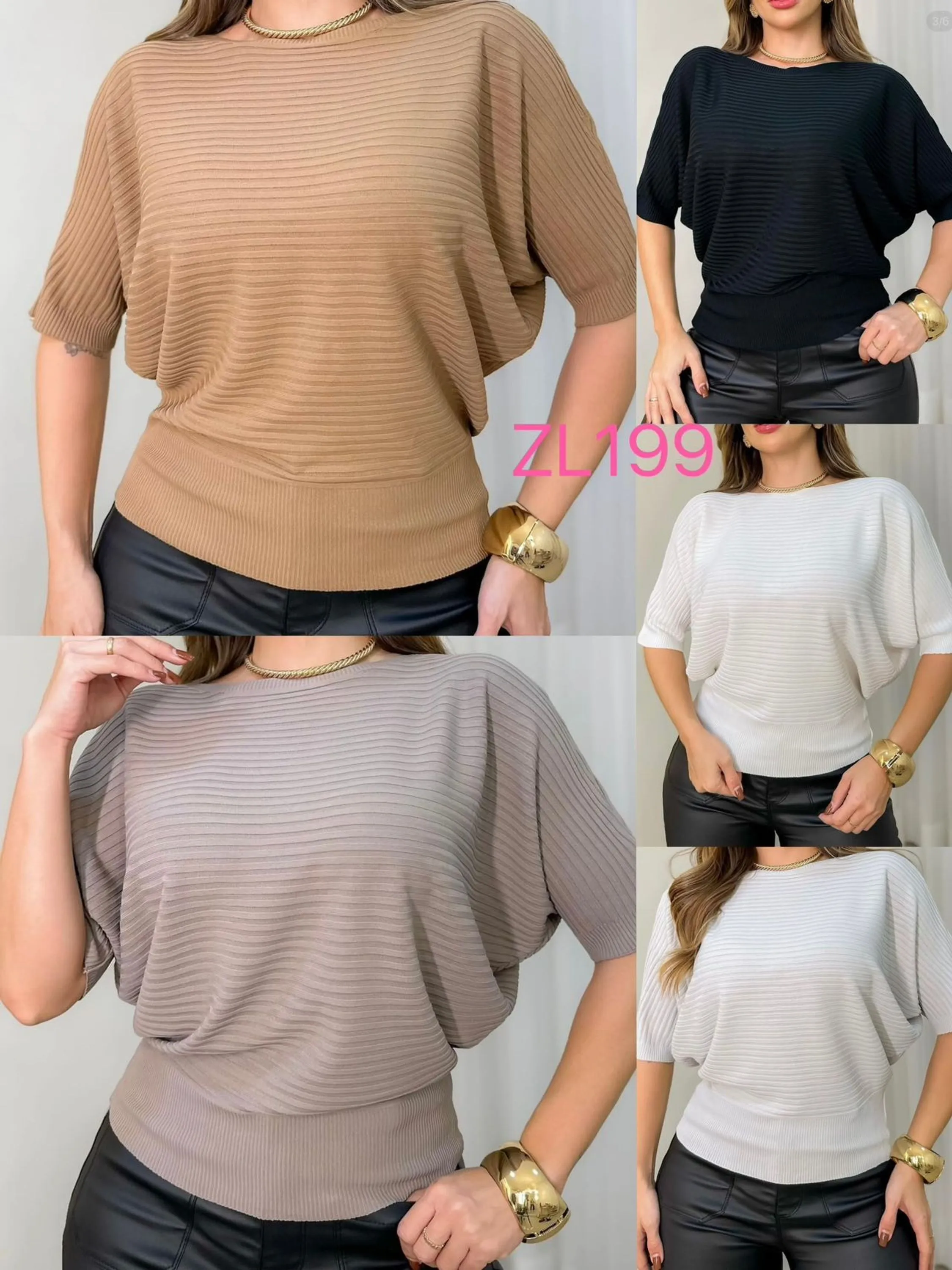 Blusa de modal verão