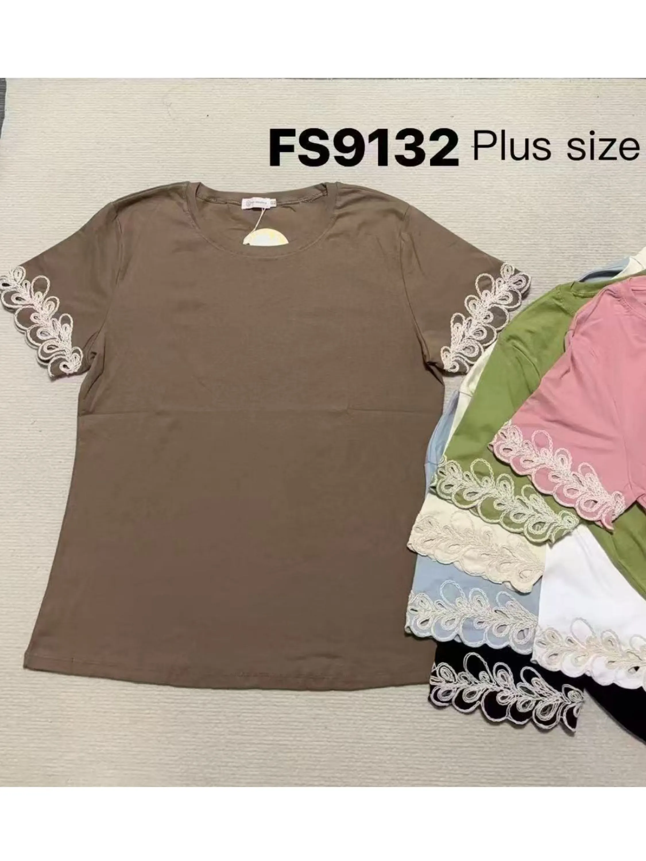 T-shirt  de plus size manga curta shu loja