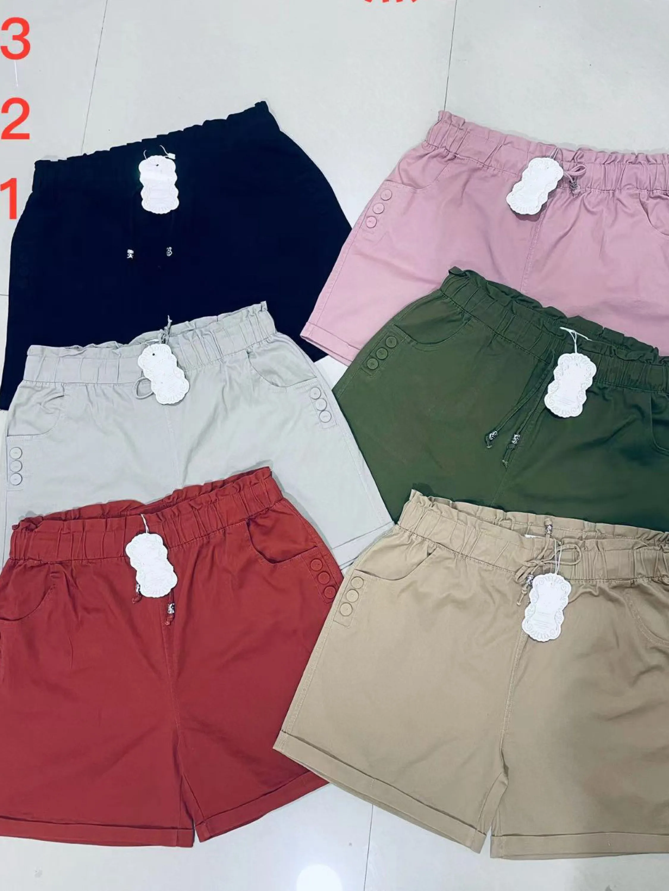 plus size short sarja com elastano shu loja