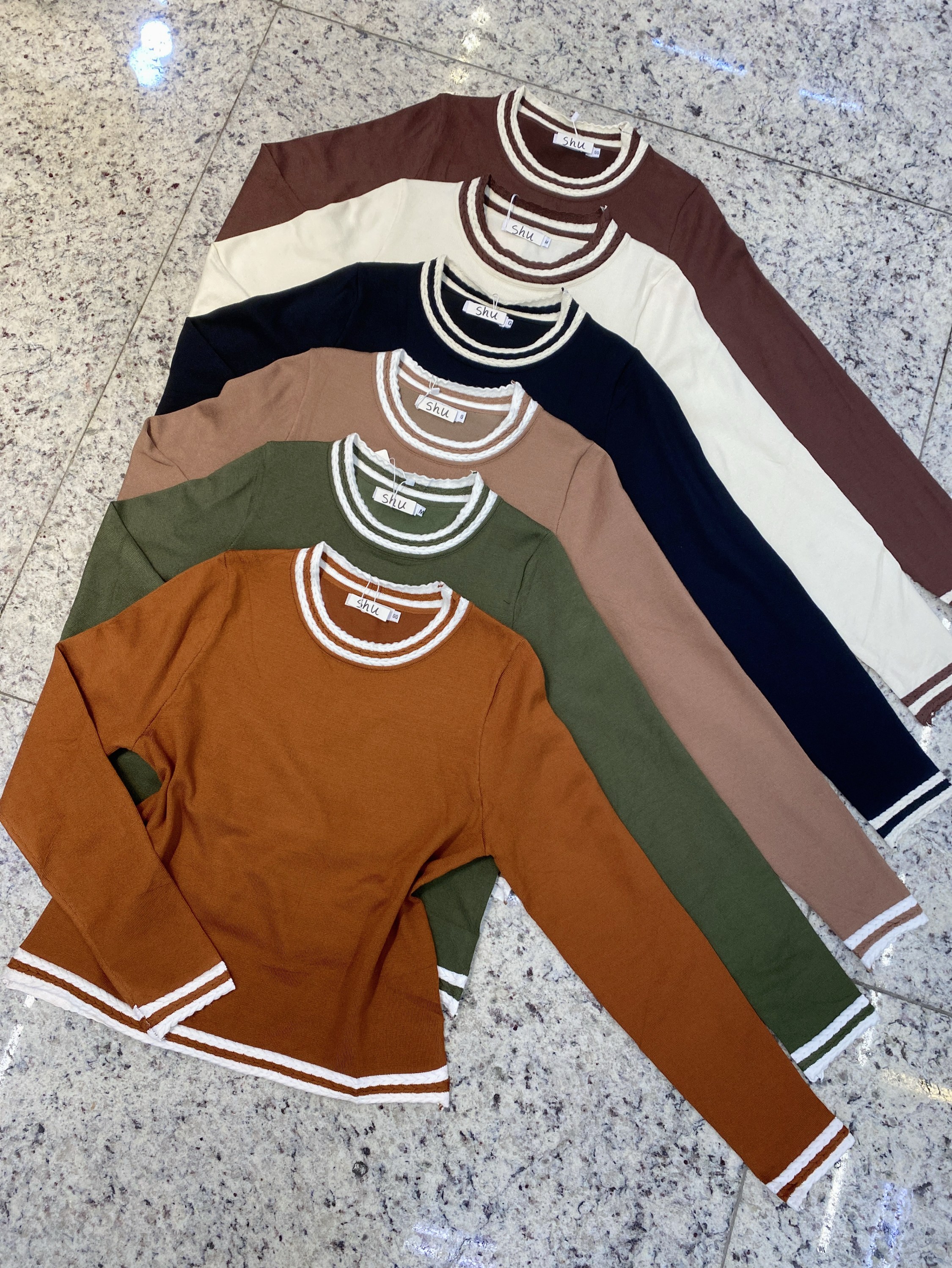 blusa de modal manga longa shu loja