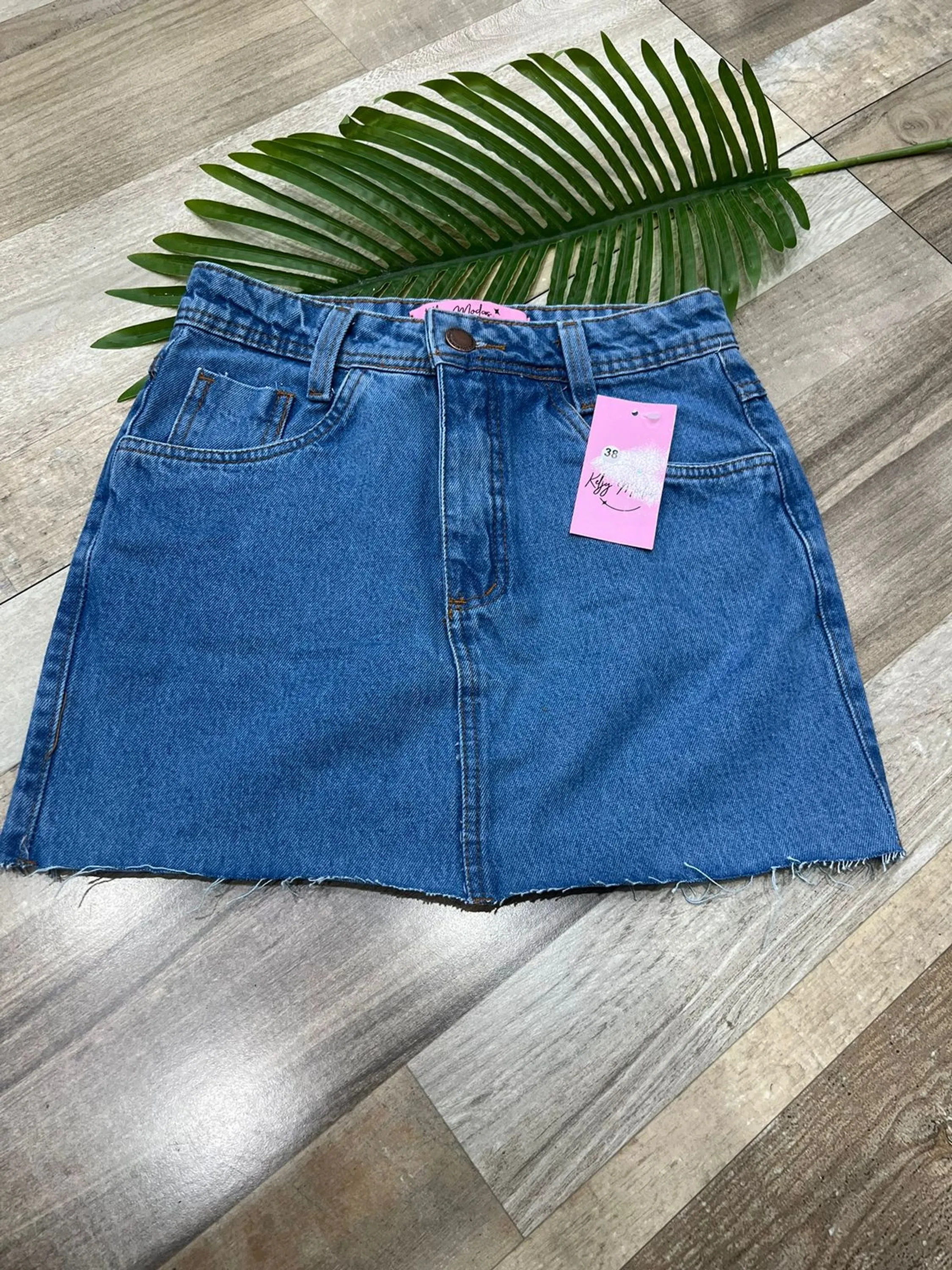 Saia Jeans Feminina Lisa