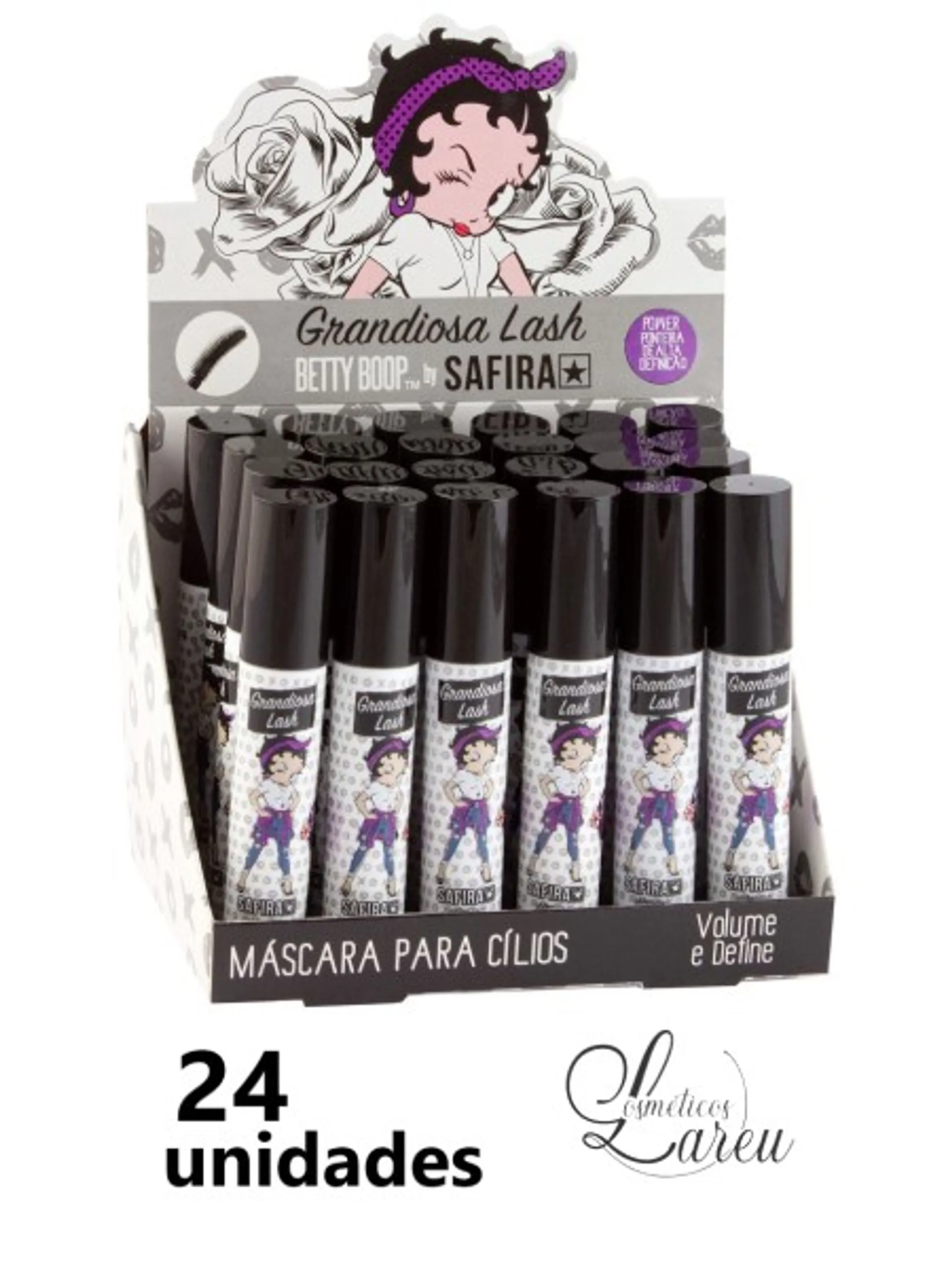 Mascara Cilios Betty Boop (24 un) Safira