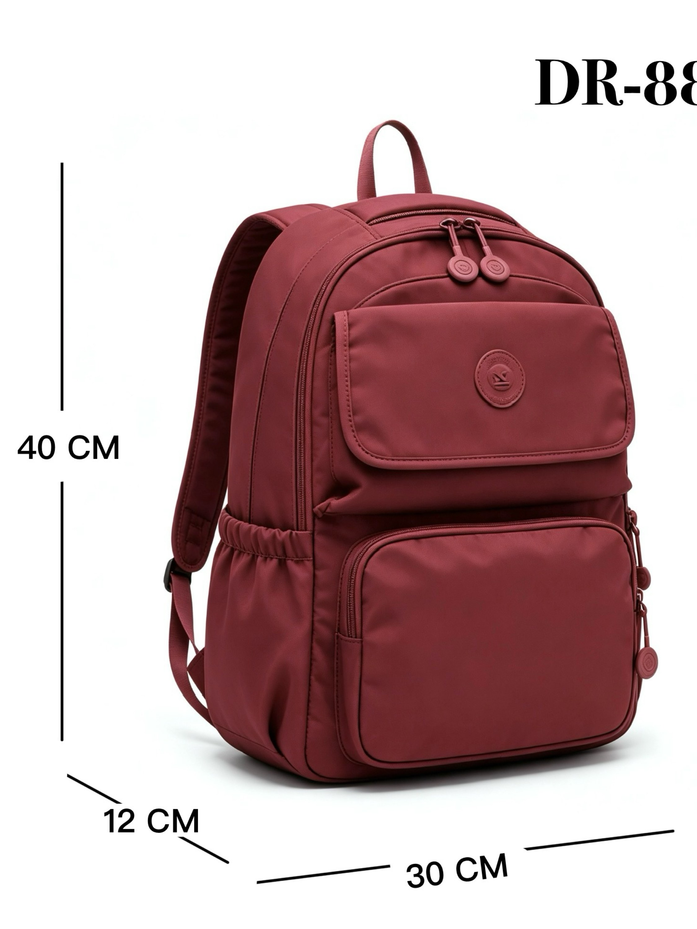 Mochila impermeável com vários bolsos