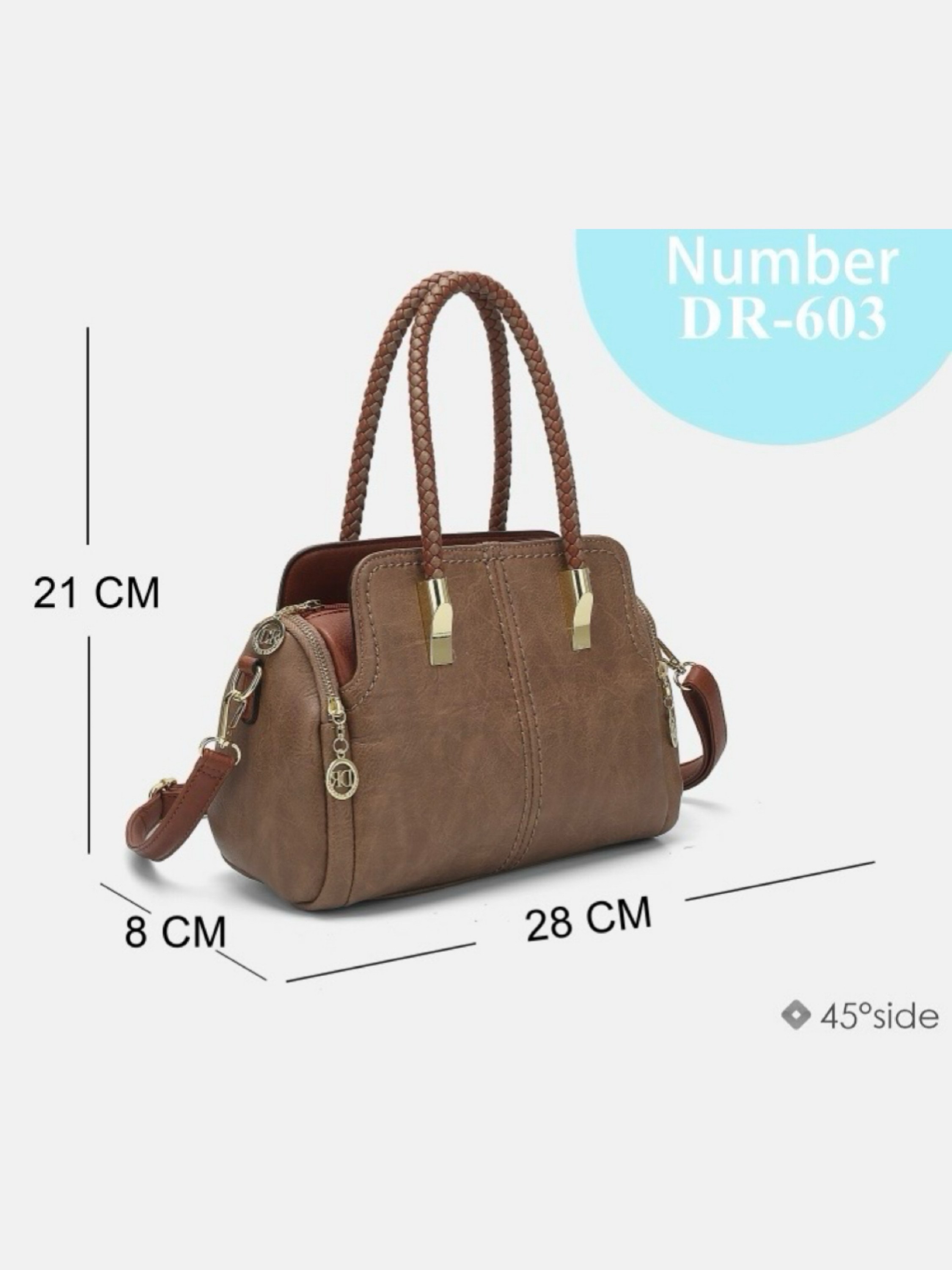 Bolsa vintage Boston para mulheres