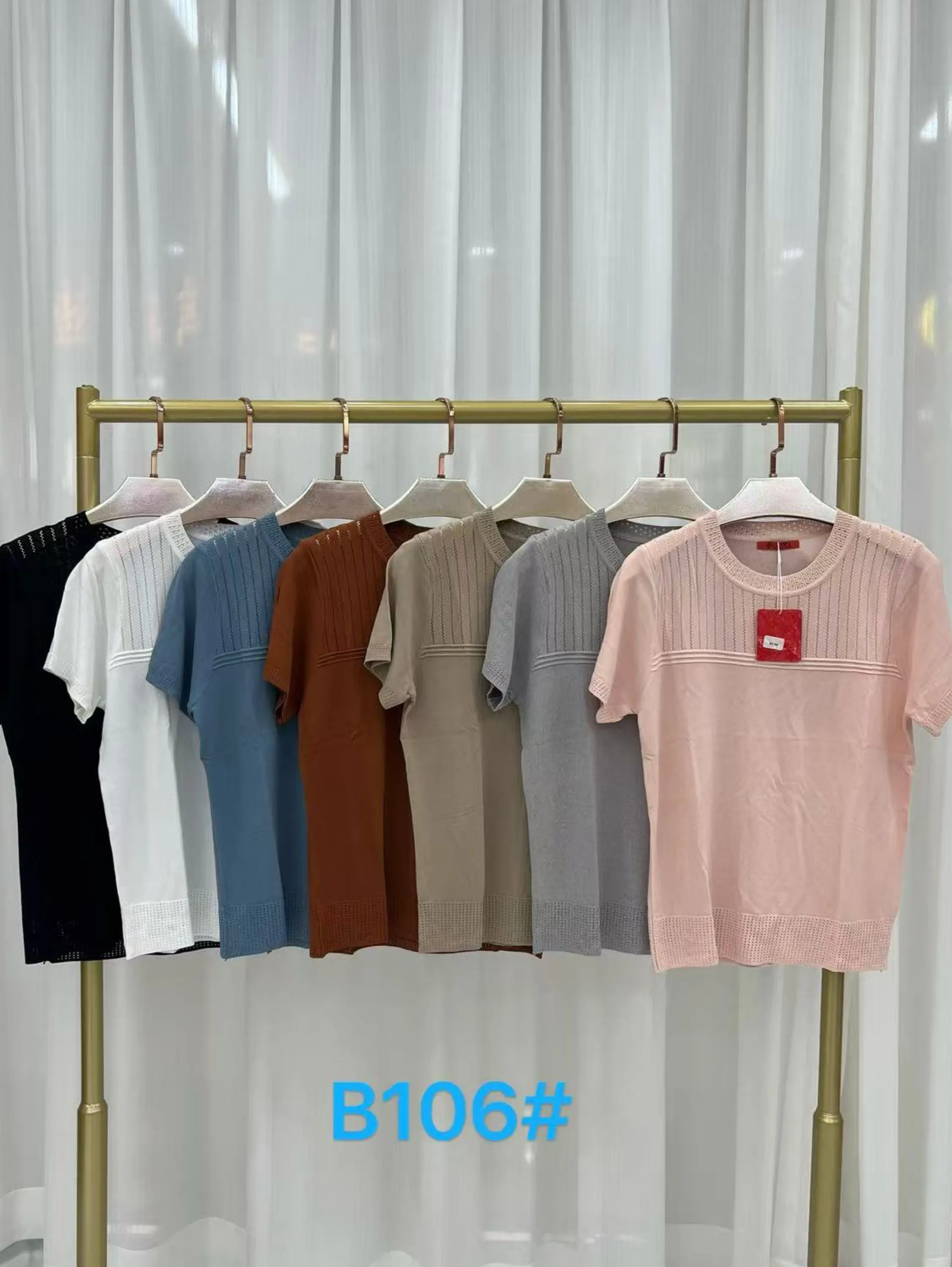 Blusa manga curta fresco